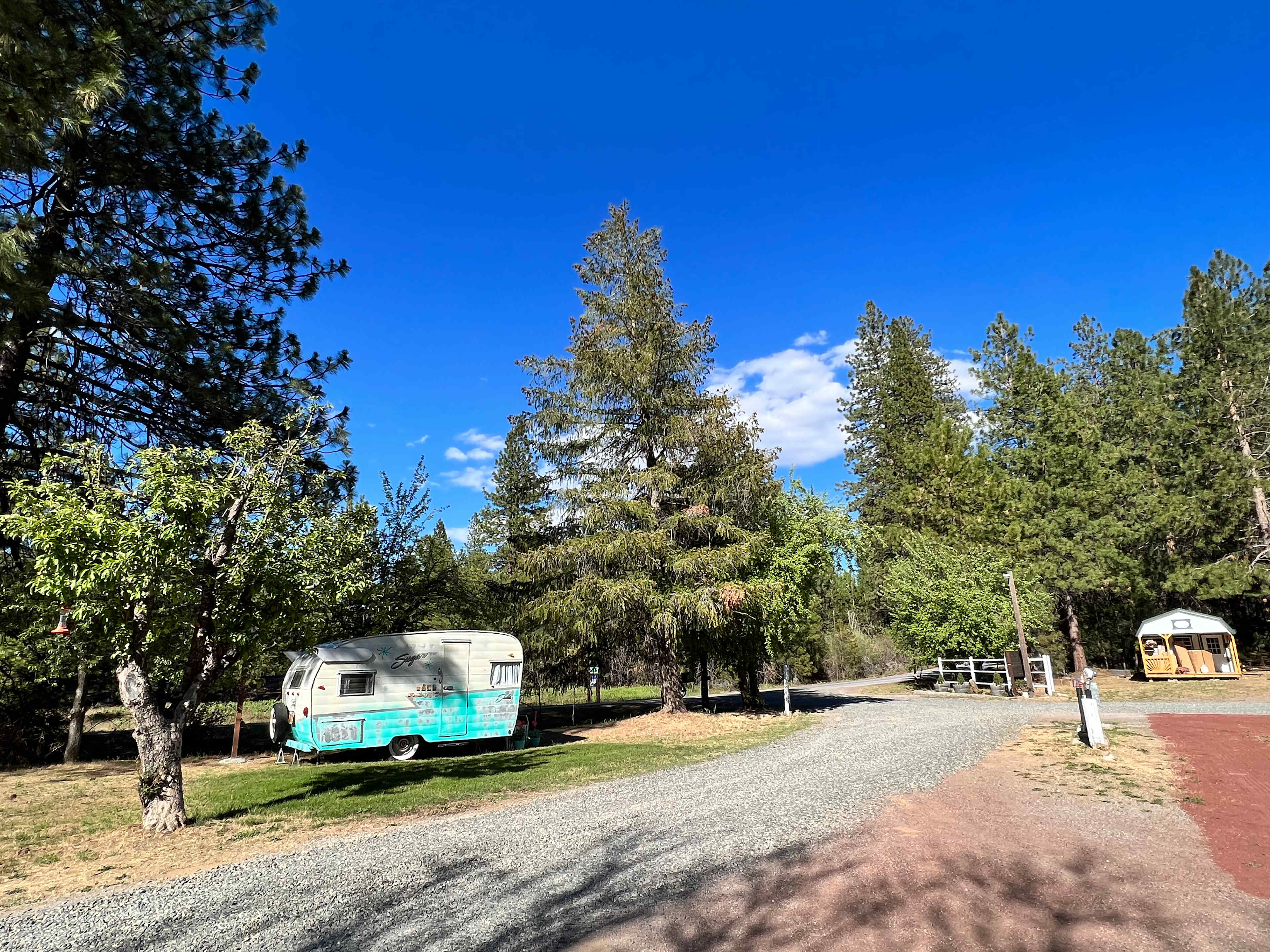 Sugar's spot is near the park entrance and the camp store.