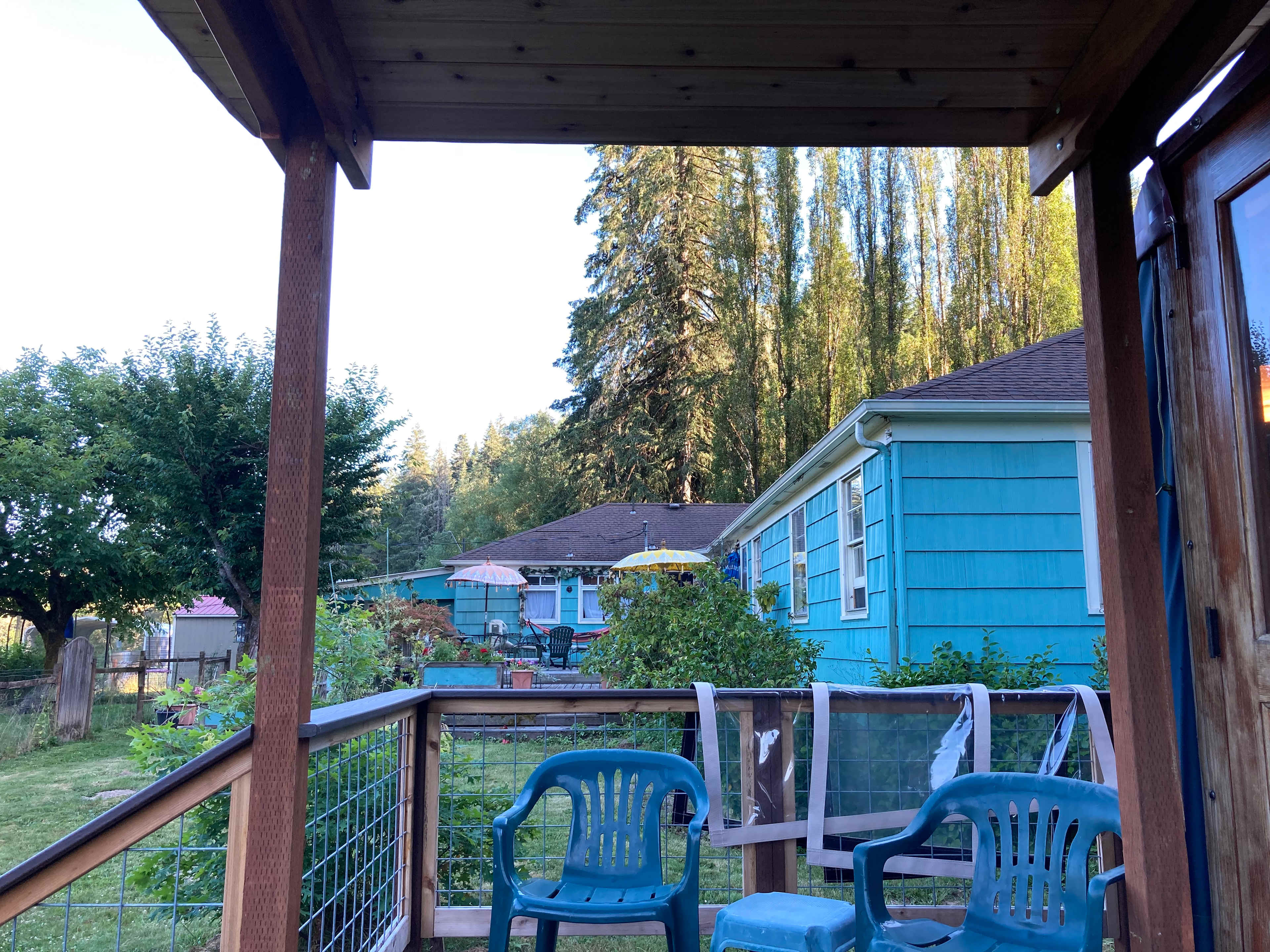 View from the porch