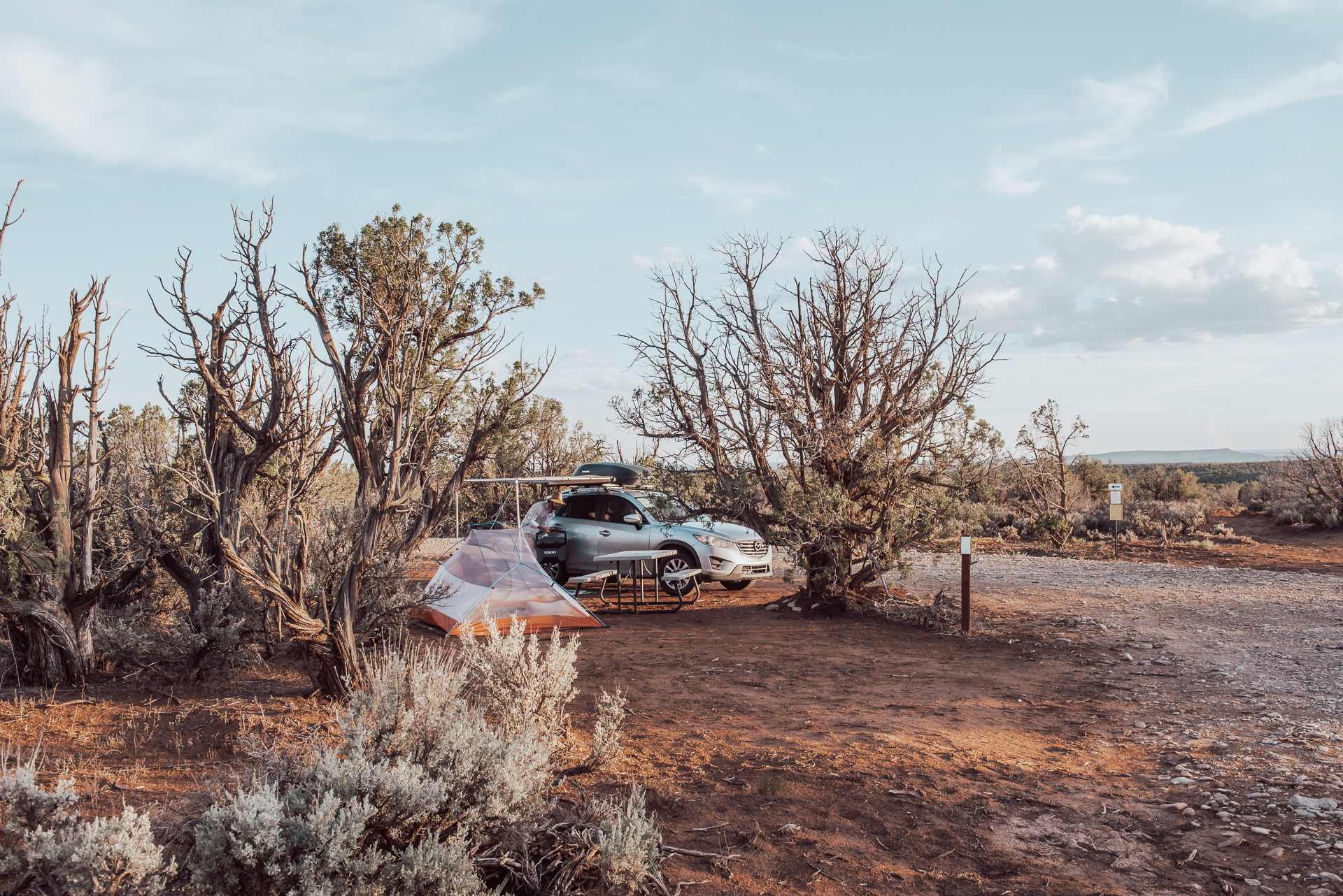 Sunset Campground on Ruin Road