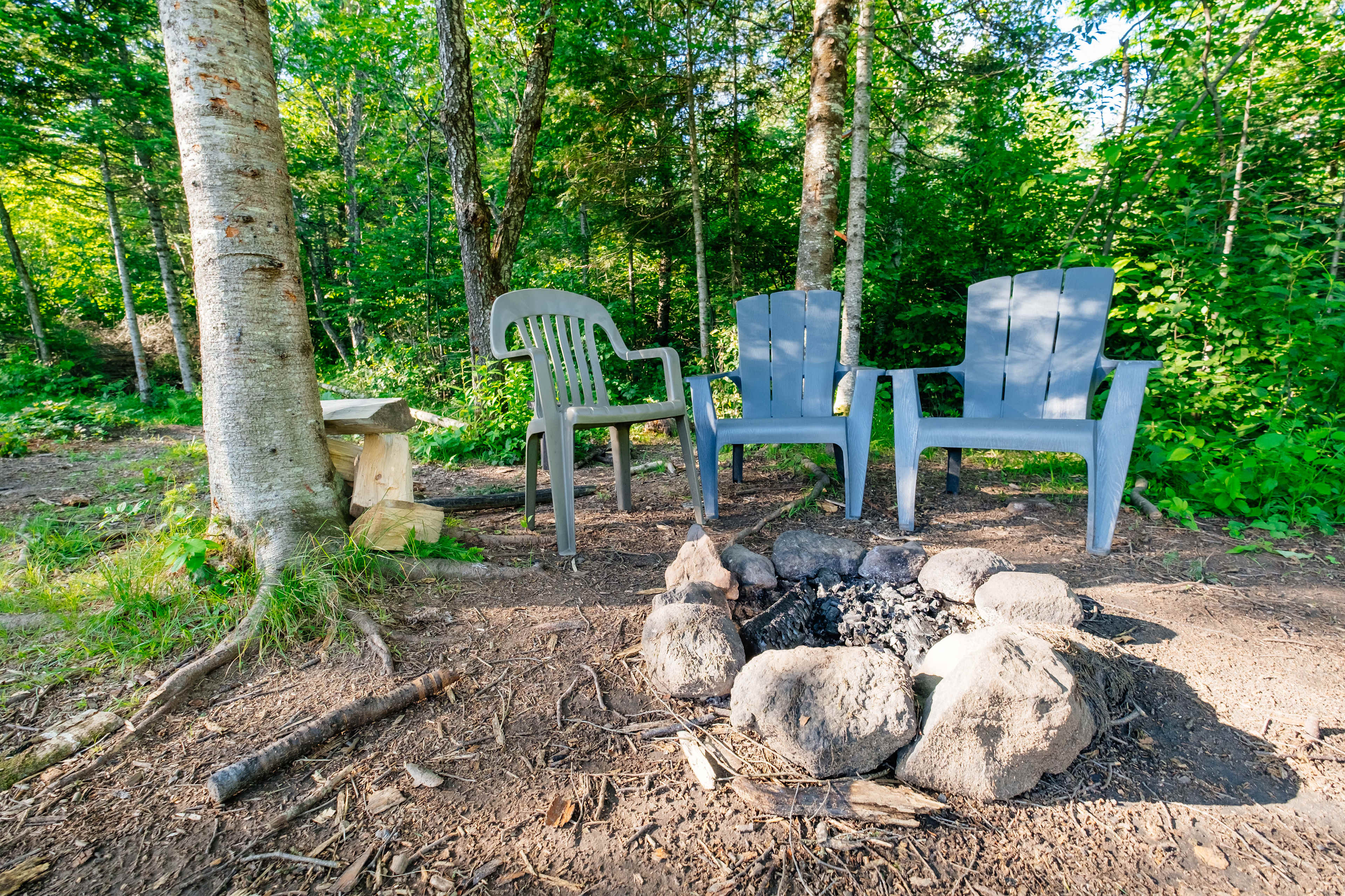 Firepit at site