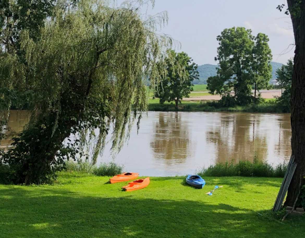 Orange Kayak