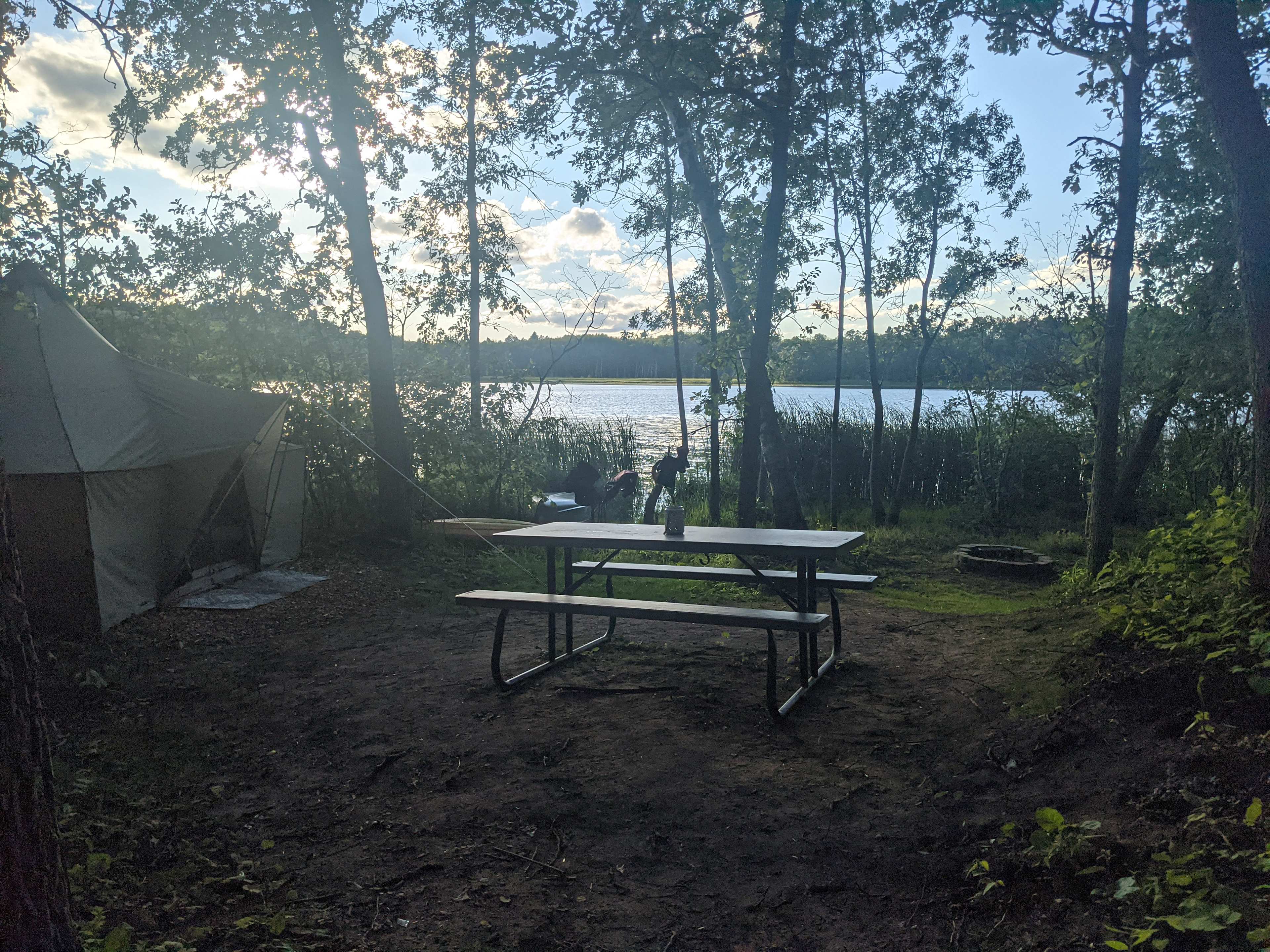 Hay Lake Basecamp Canvas Tent