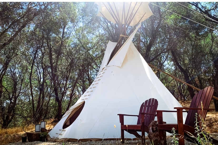 Hilltop Acres Tipi Glamp Camp