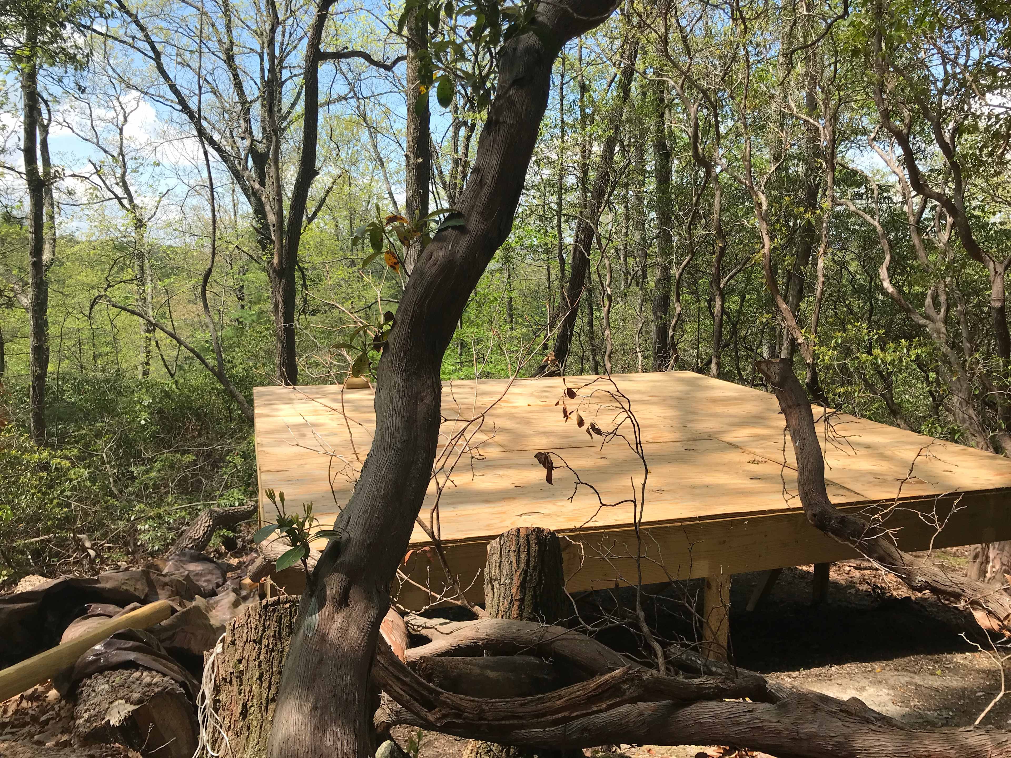 Tent deck 