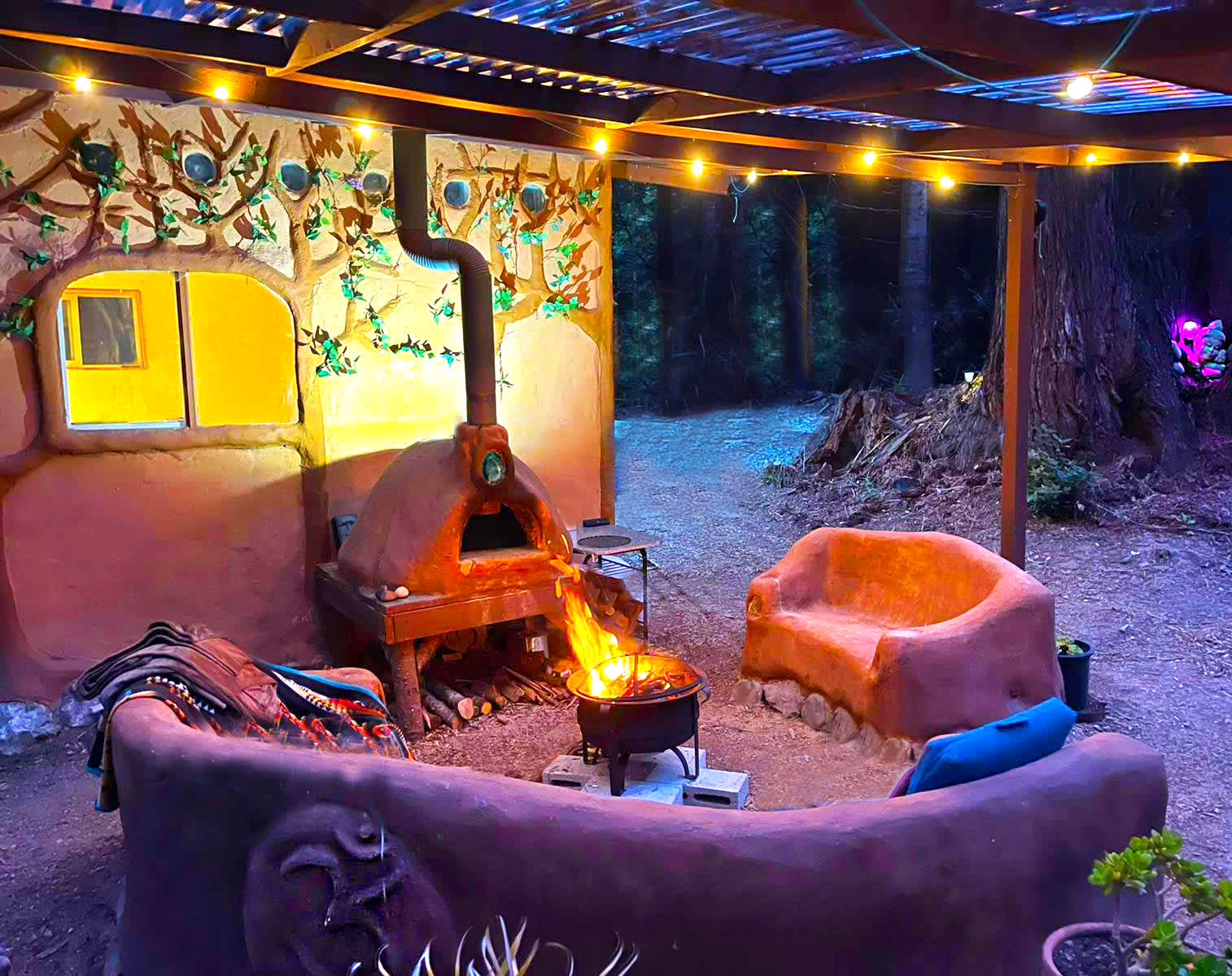 Ocean-view Redwood Forest Glamping