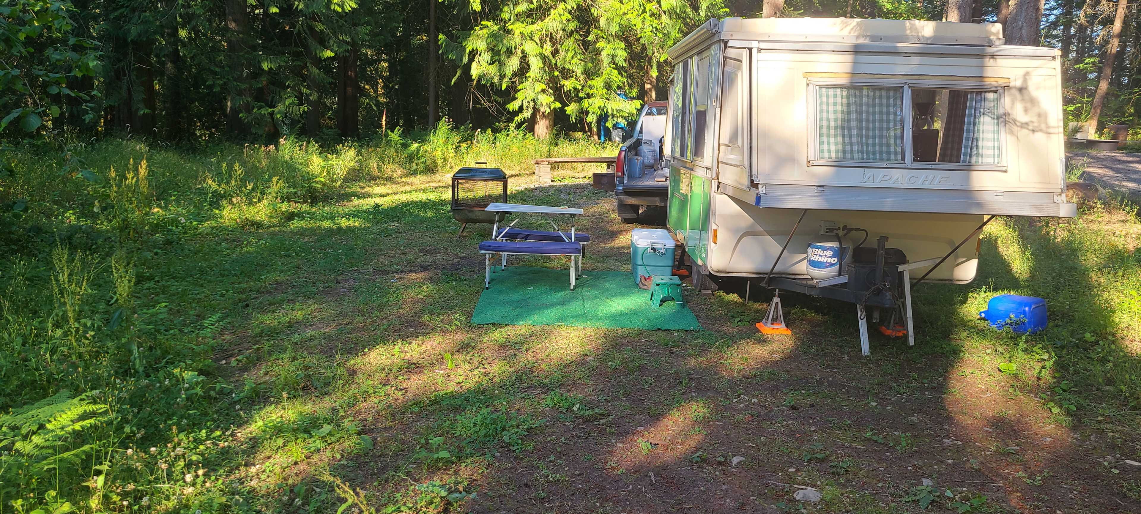 Camp from other end.