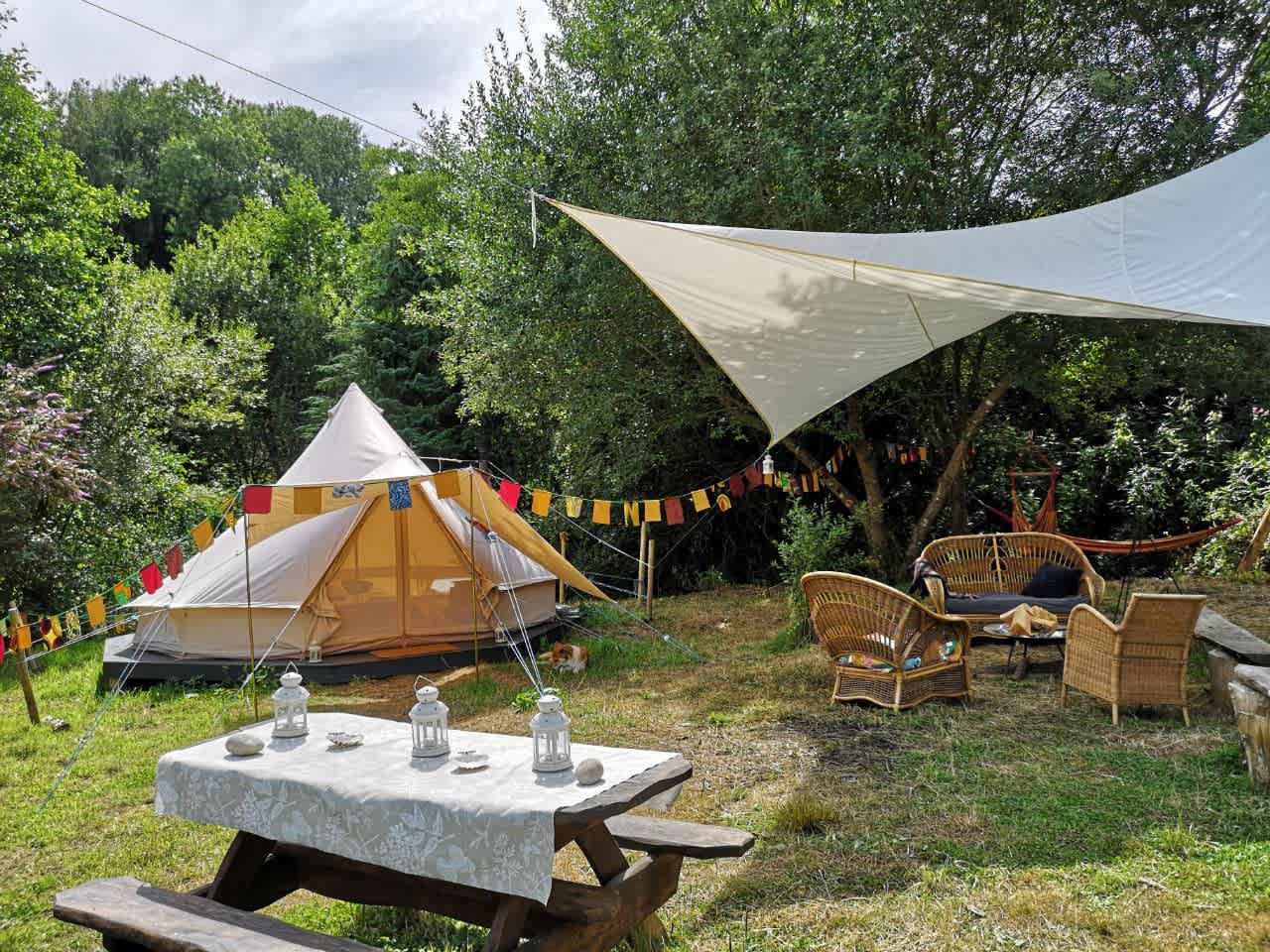 Bulstone Springs Devon Eco-Glamping