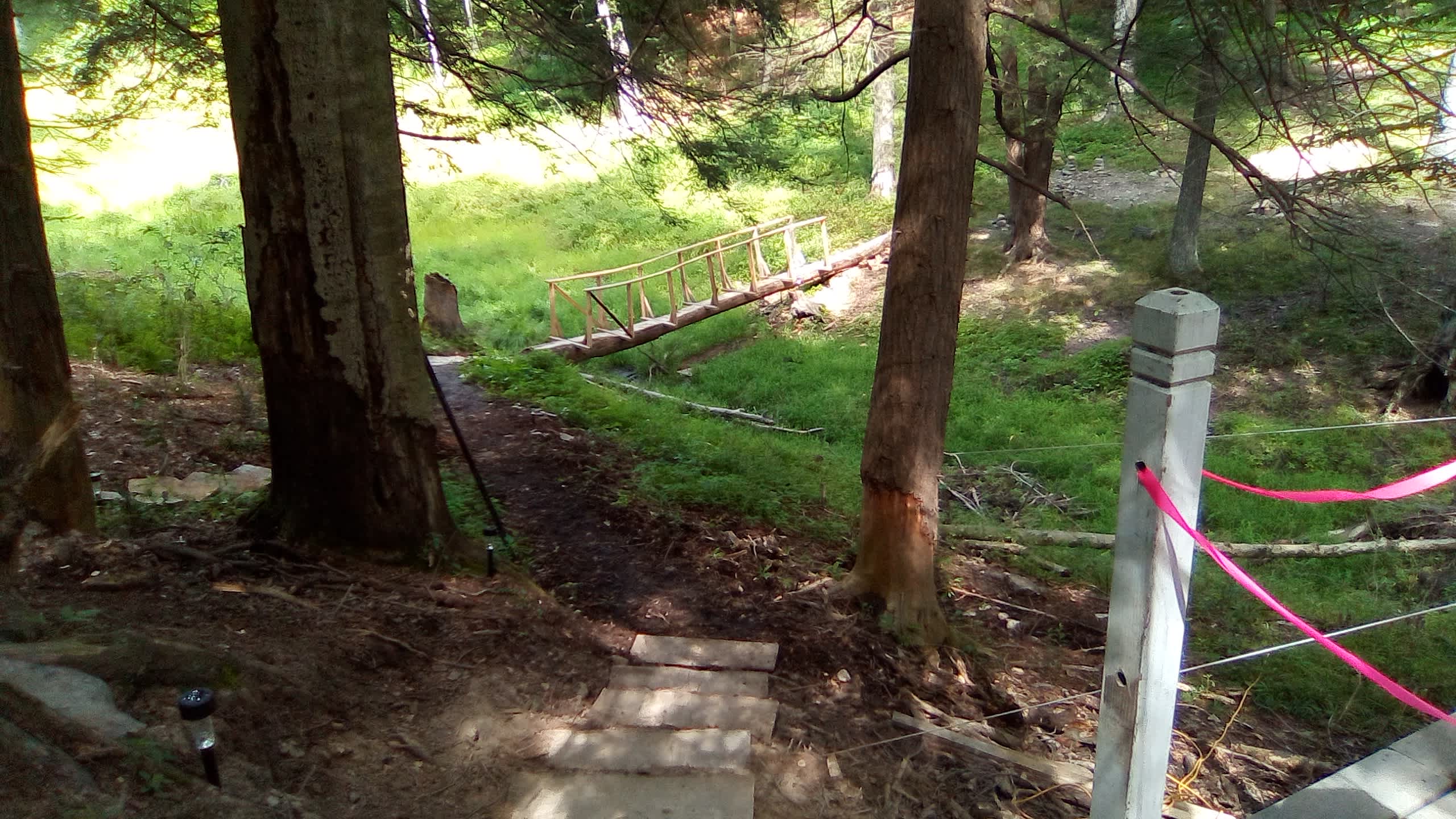 From the yurt to the bridge.....