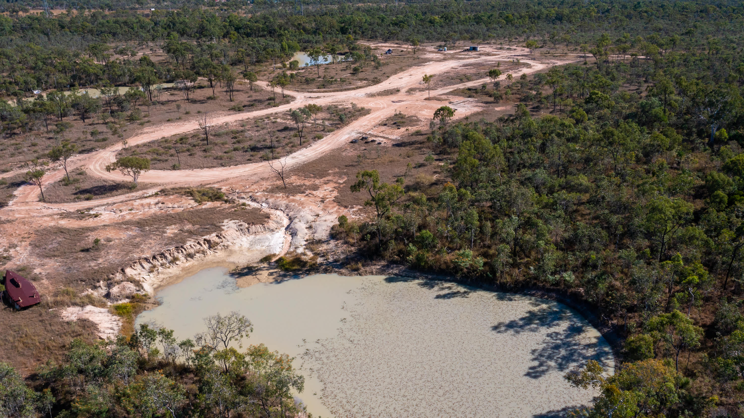 Country Camping Dam Site