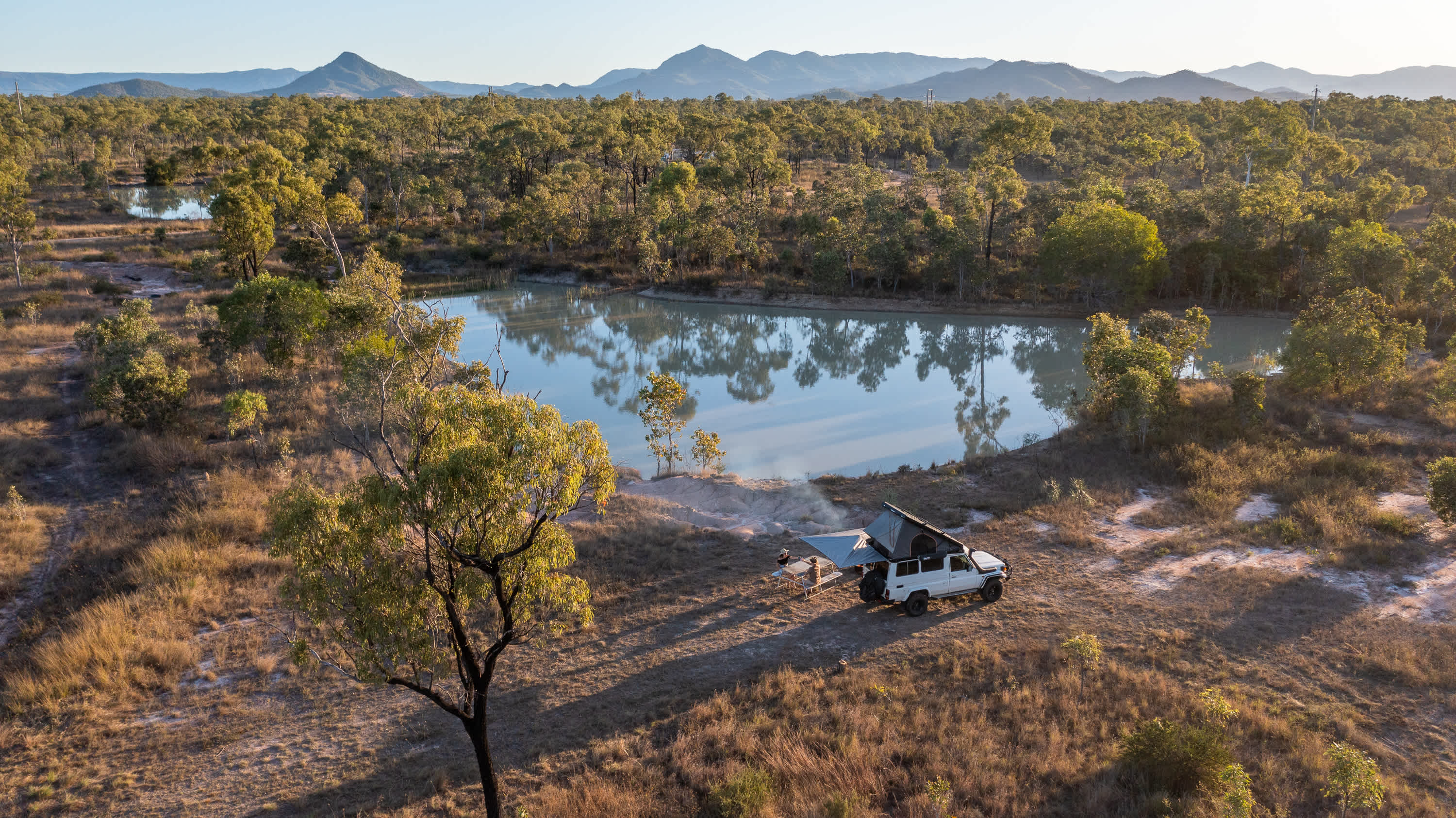 Country Camping Dam Site