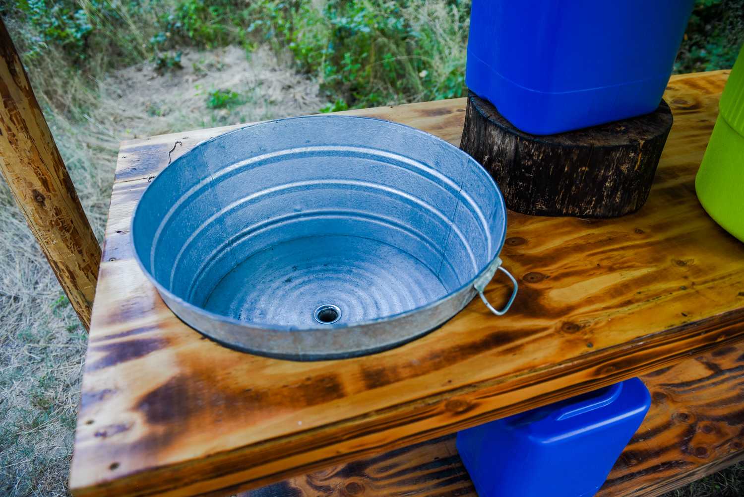 Greywater dumping station