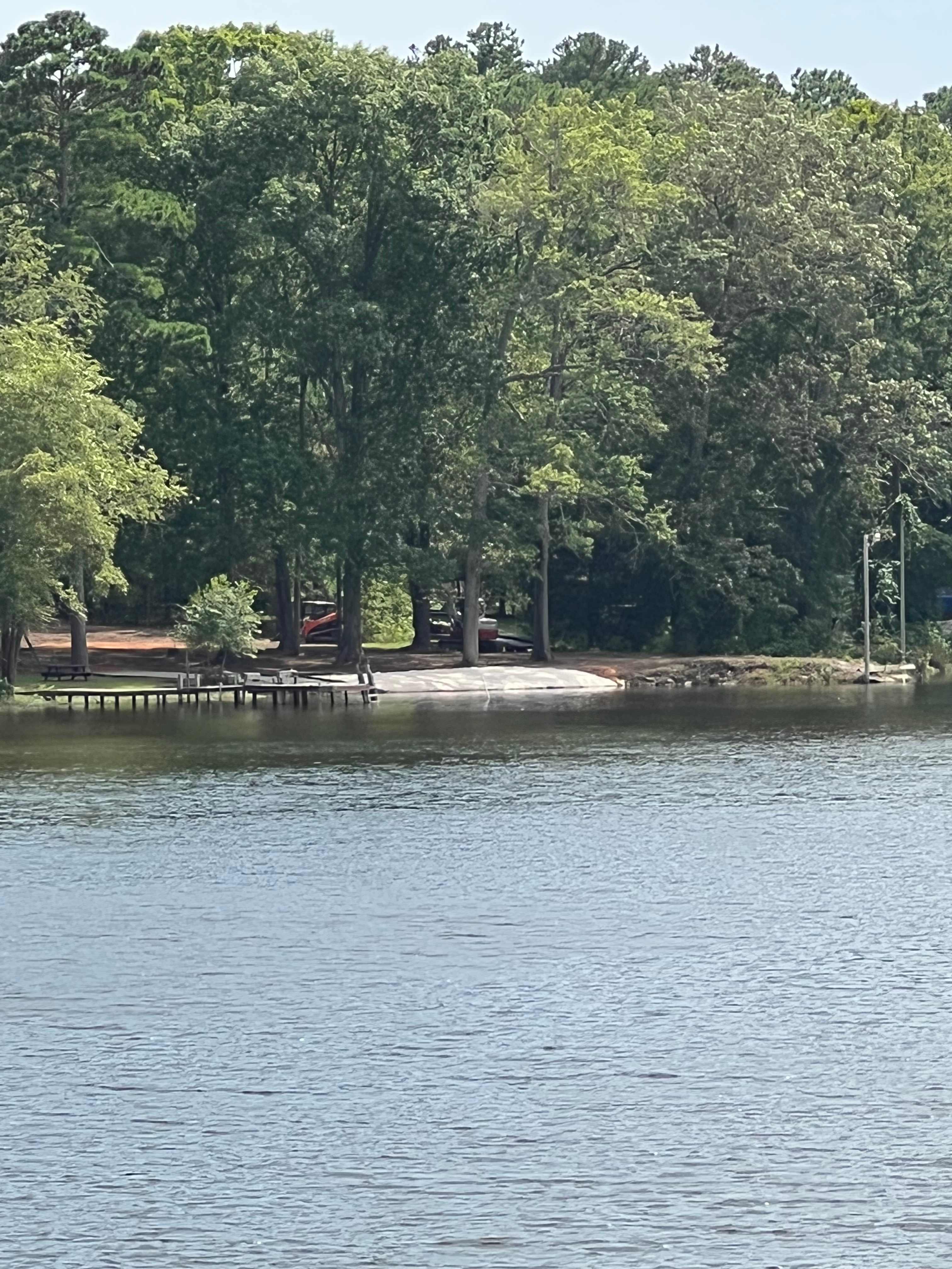 View from across the water