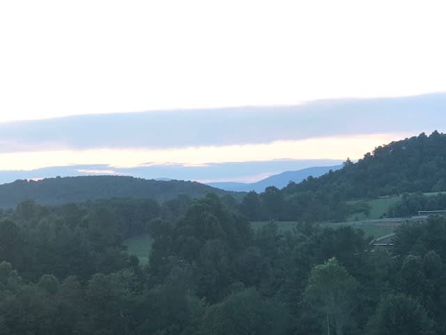 View from top of property