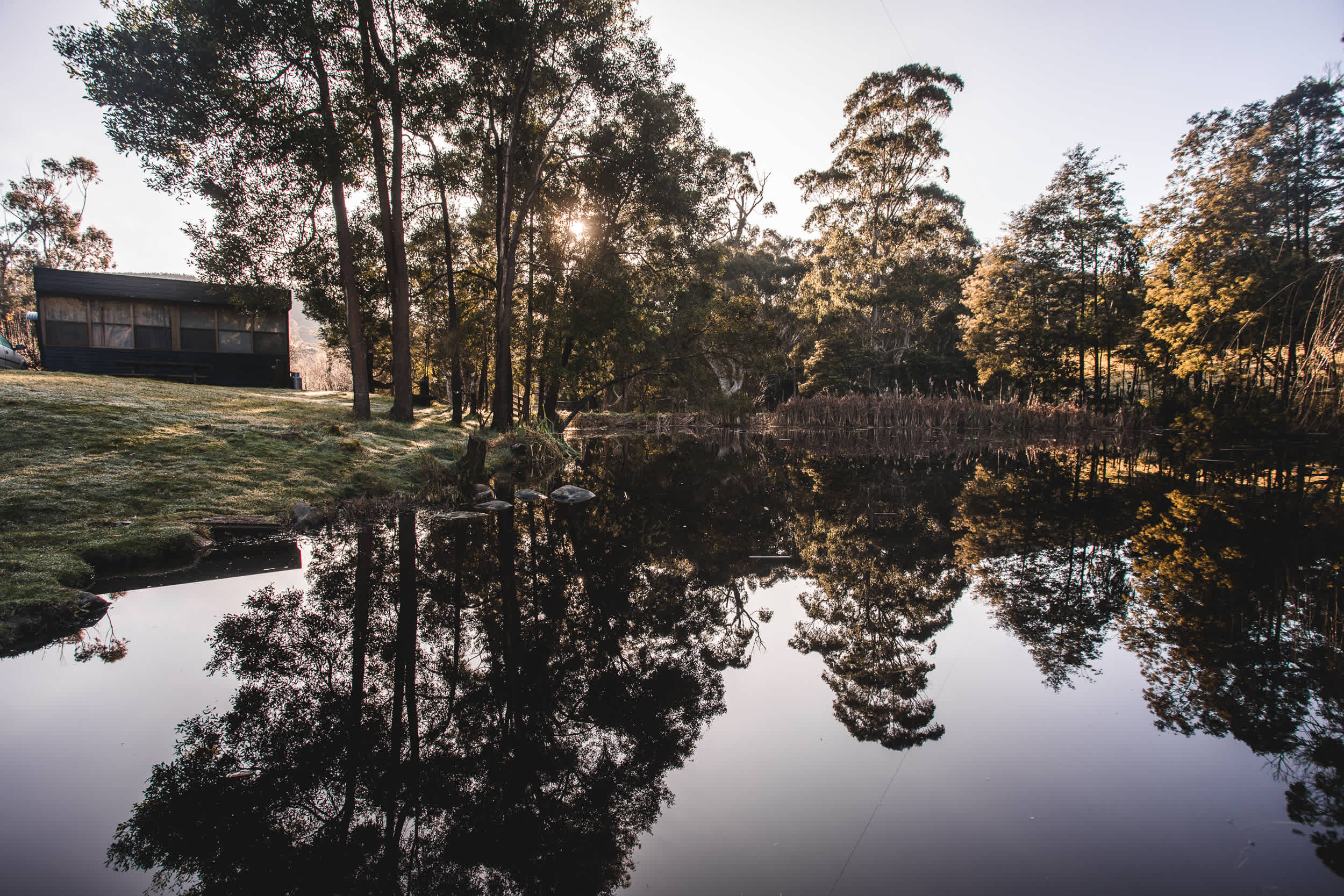 We could spend days just relaxing and enjoying this stunning views and reflections over the pond