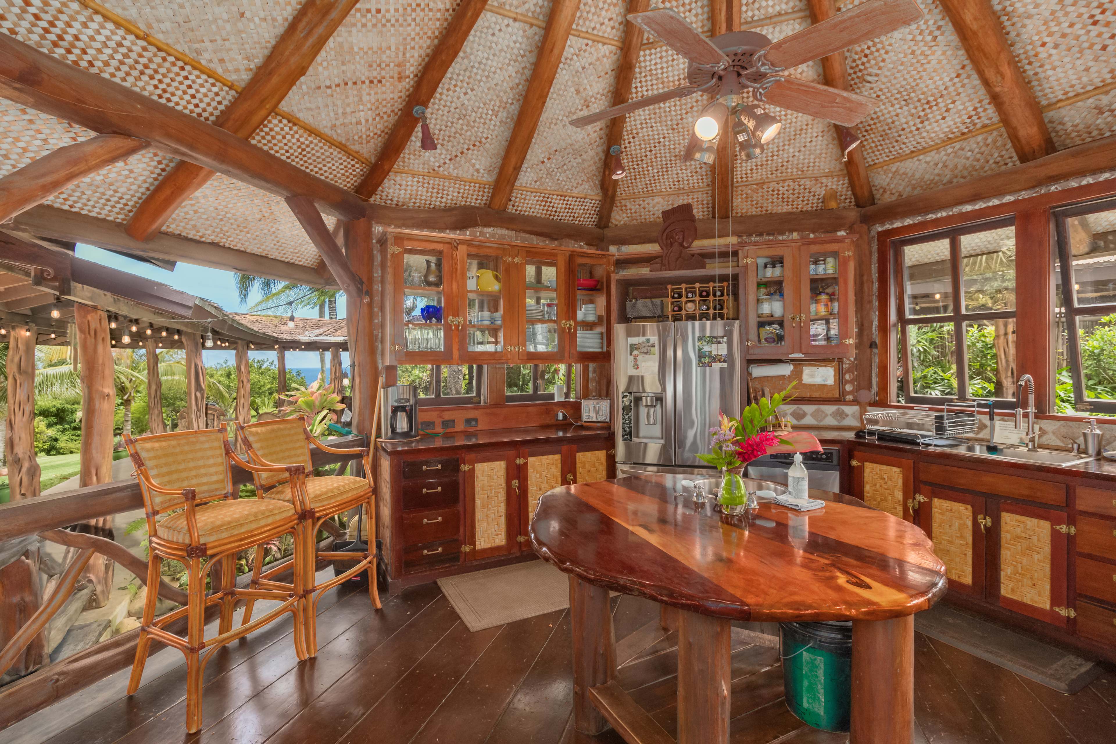 Outdoor Kitchen View