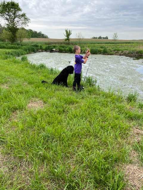 Catch and Release fishing pond.