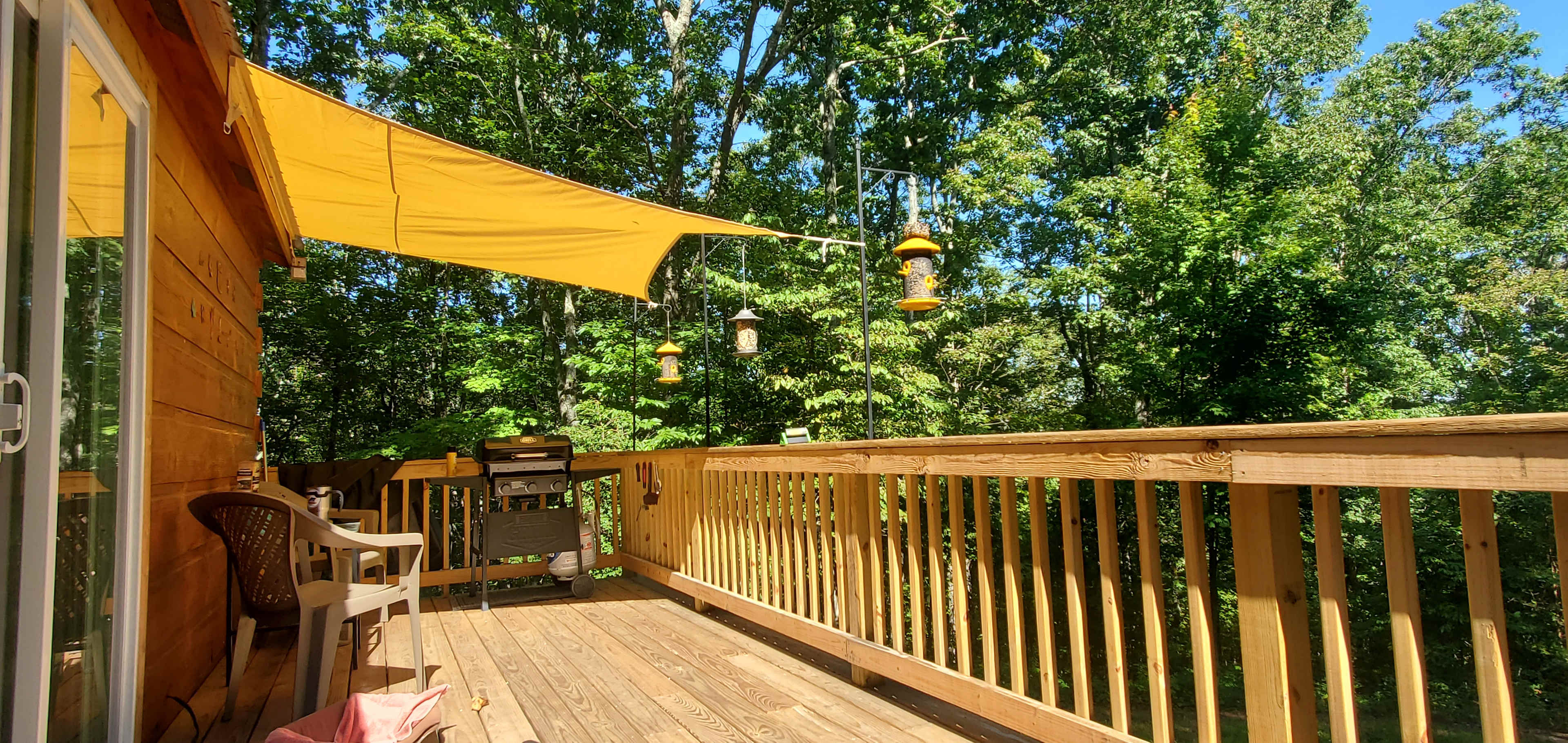 BBQ and seating 