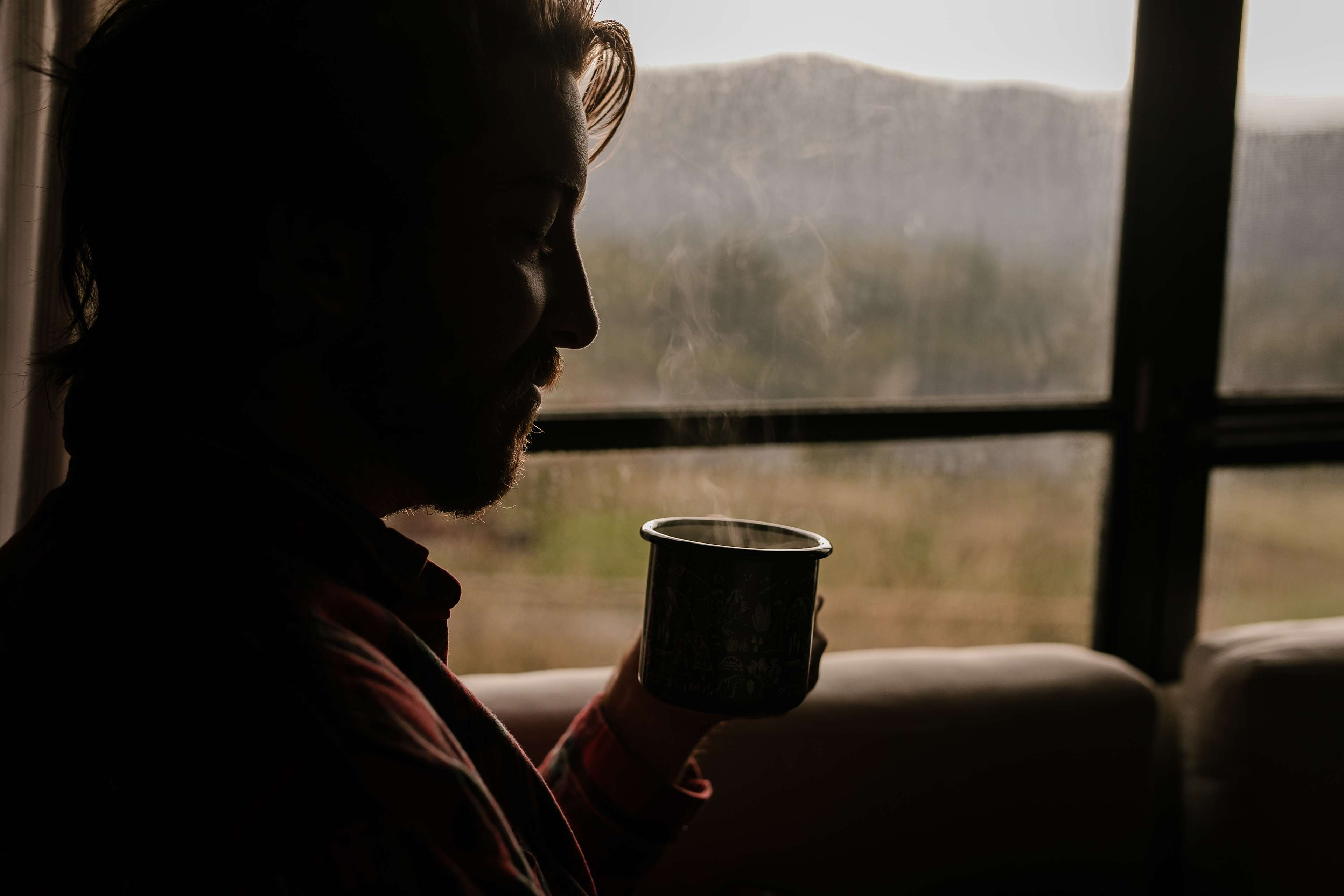 Coffee with a view is always a good idea. 