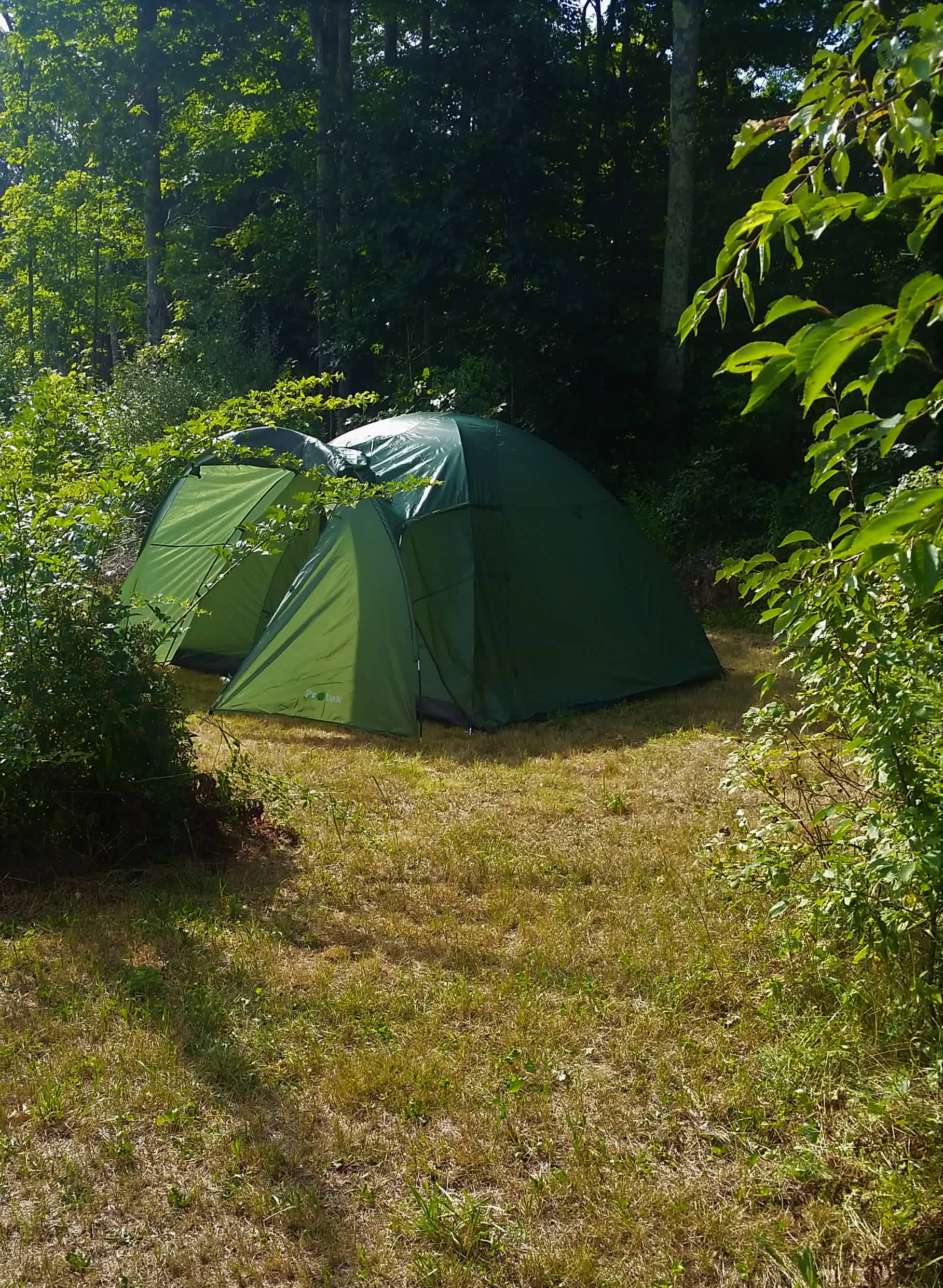 Site 1: convenient parking, easy in and out