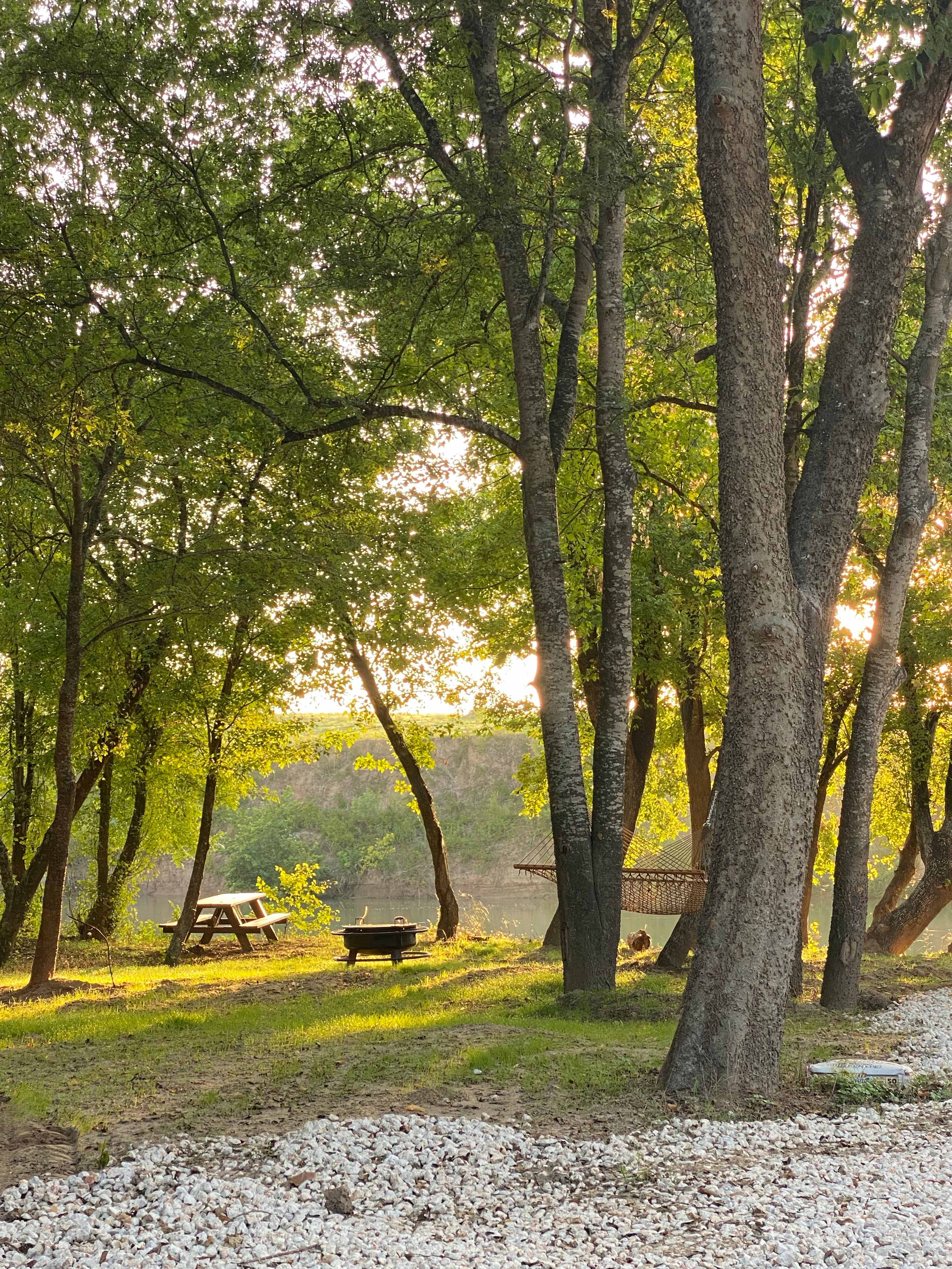🏕️ Sites #2 River Bank In The Spring 
