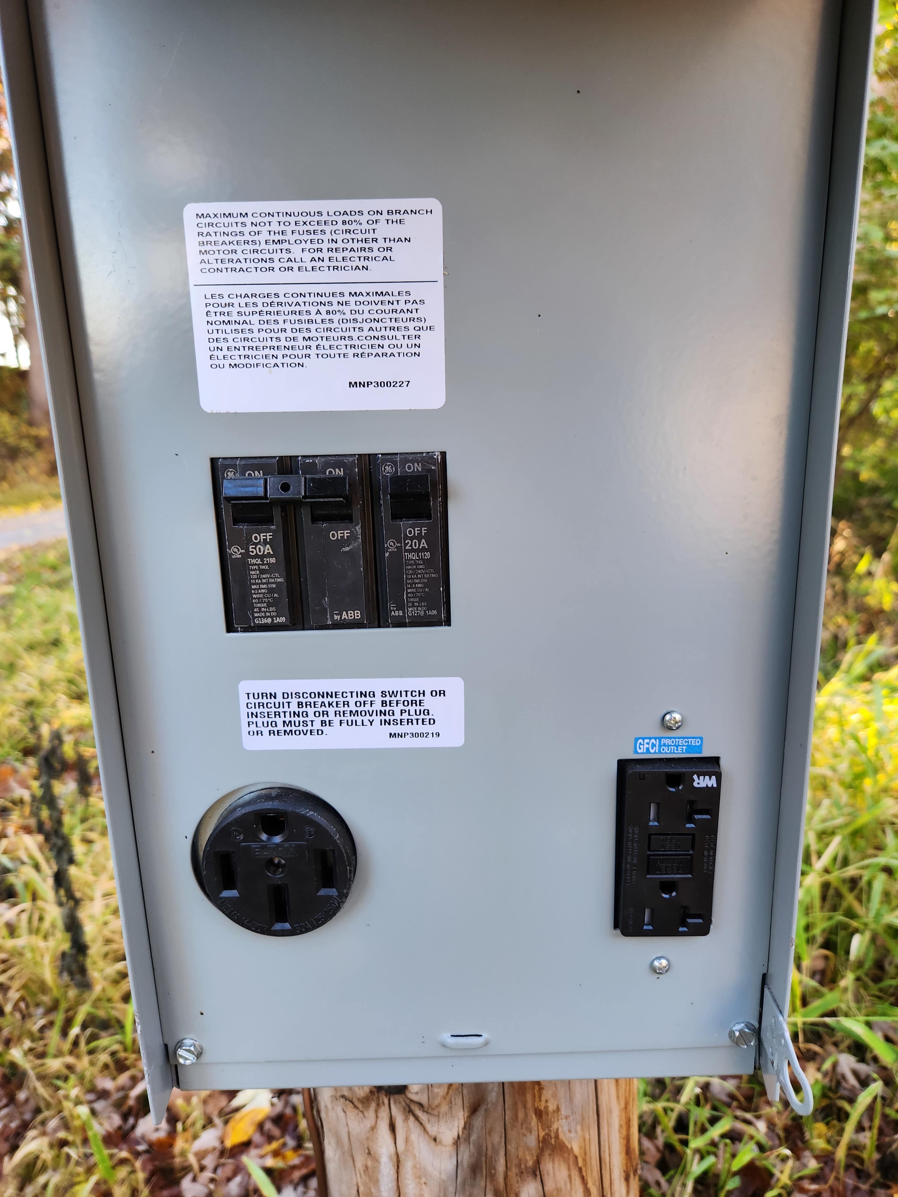 50 amp service 
