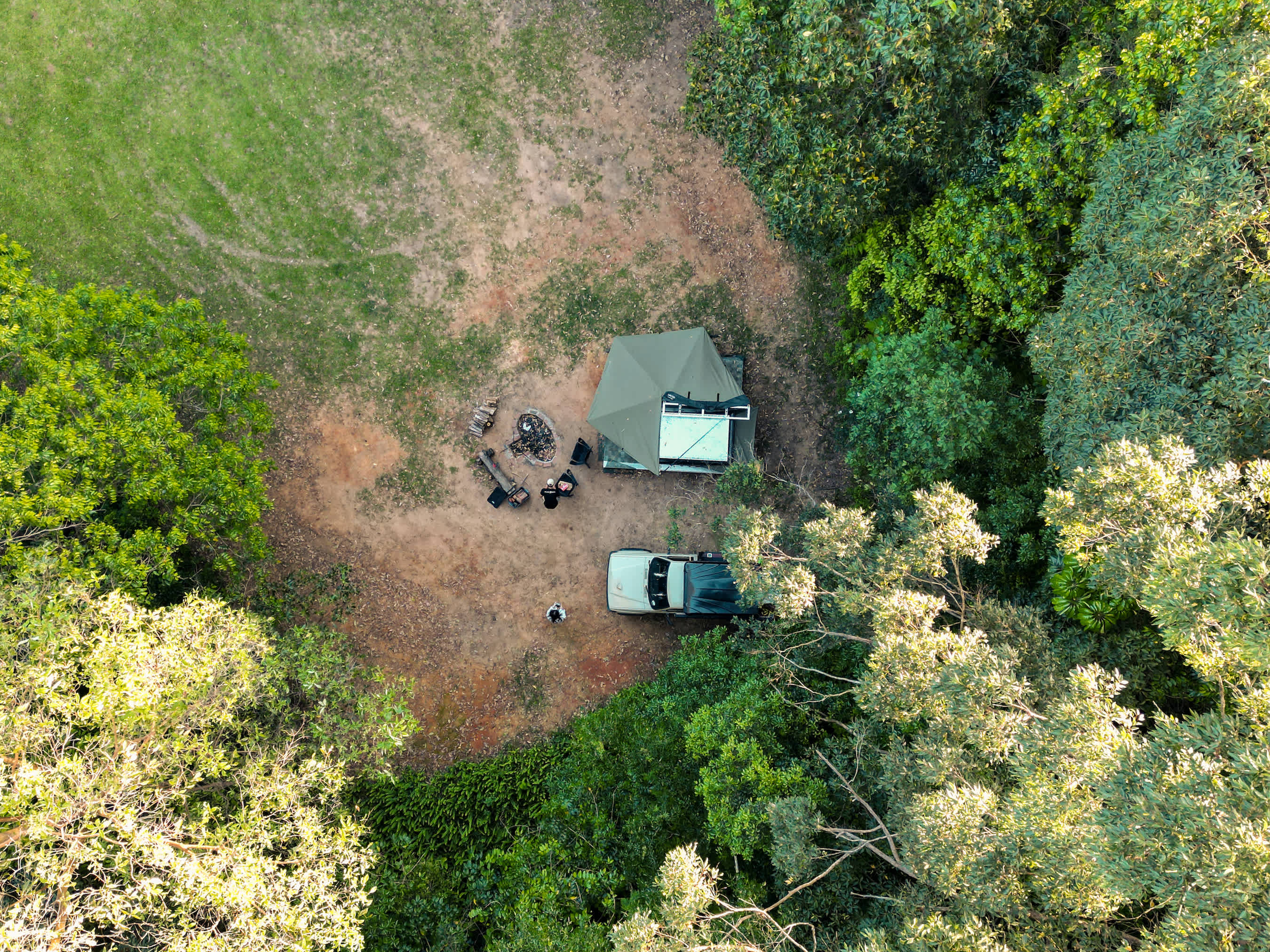 The pod from above