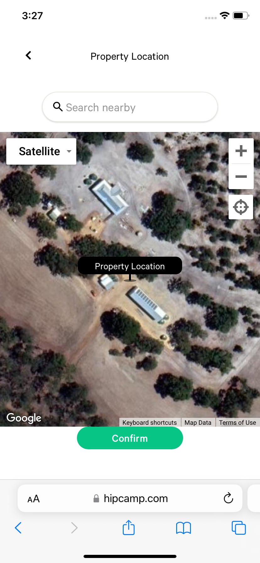 Picture of the site