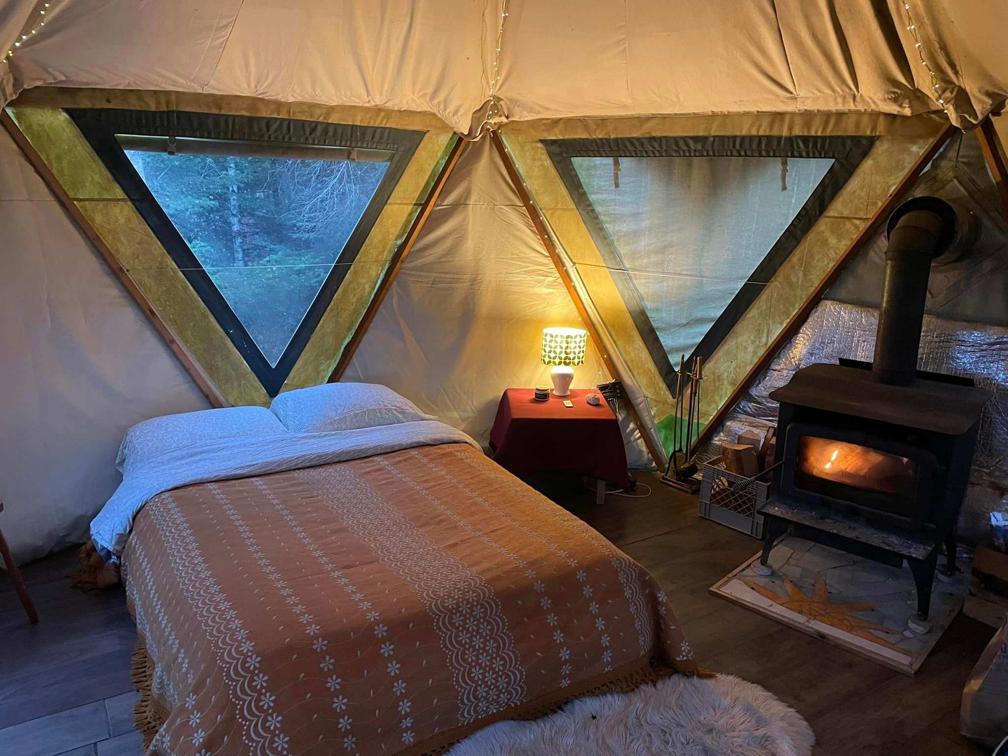 Yurt Nestled in Nature on Community