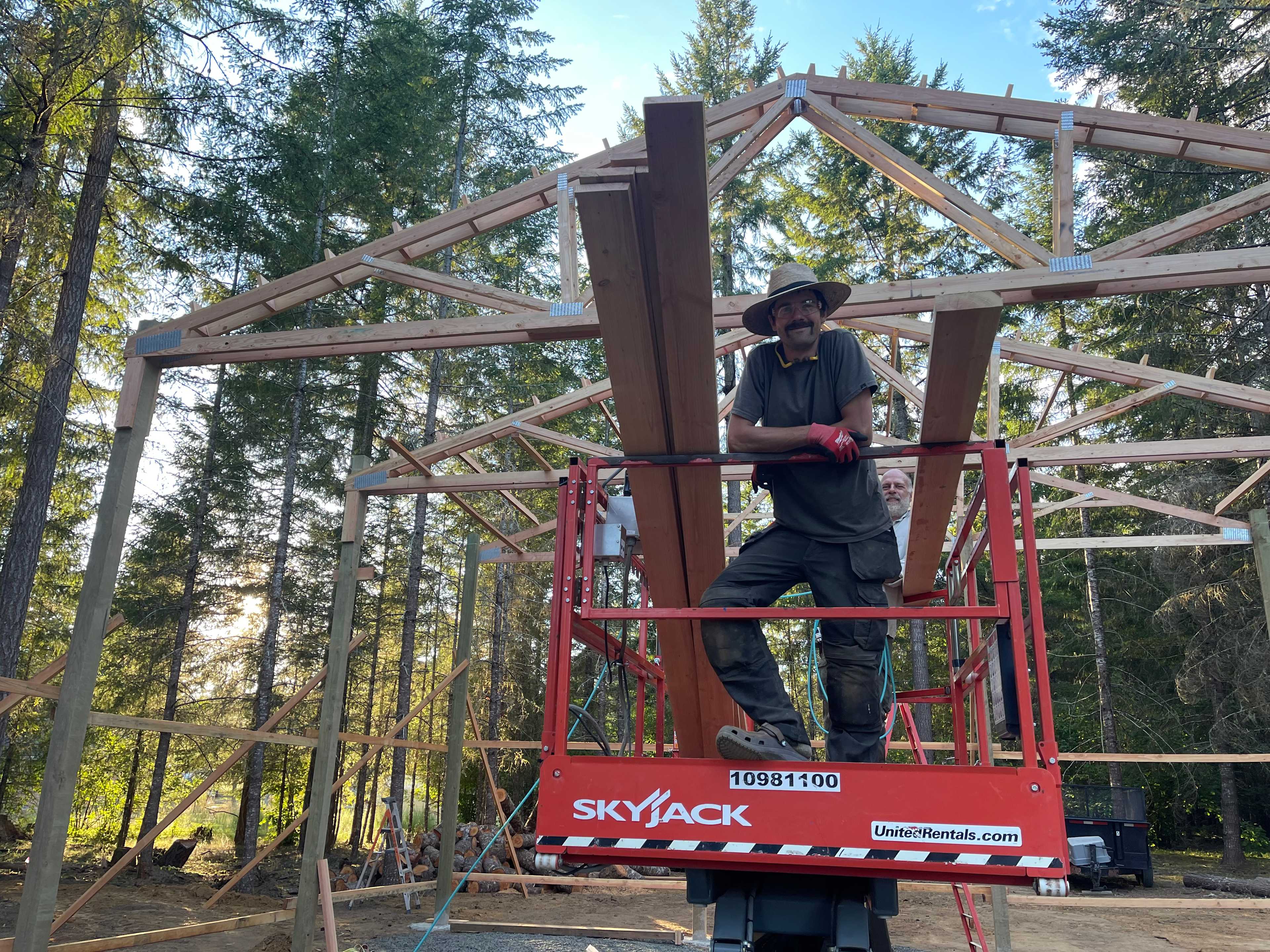 Just building a barn, no big deal!