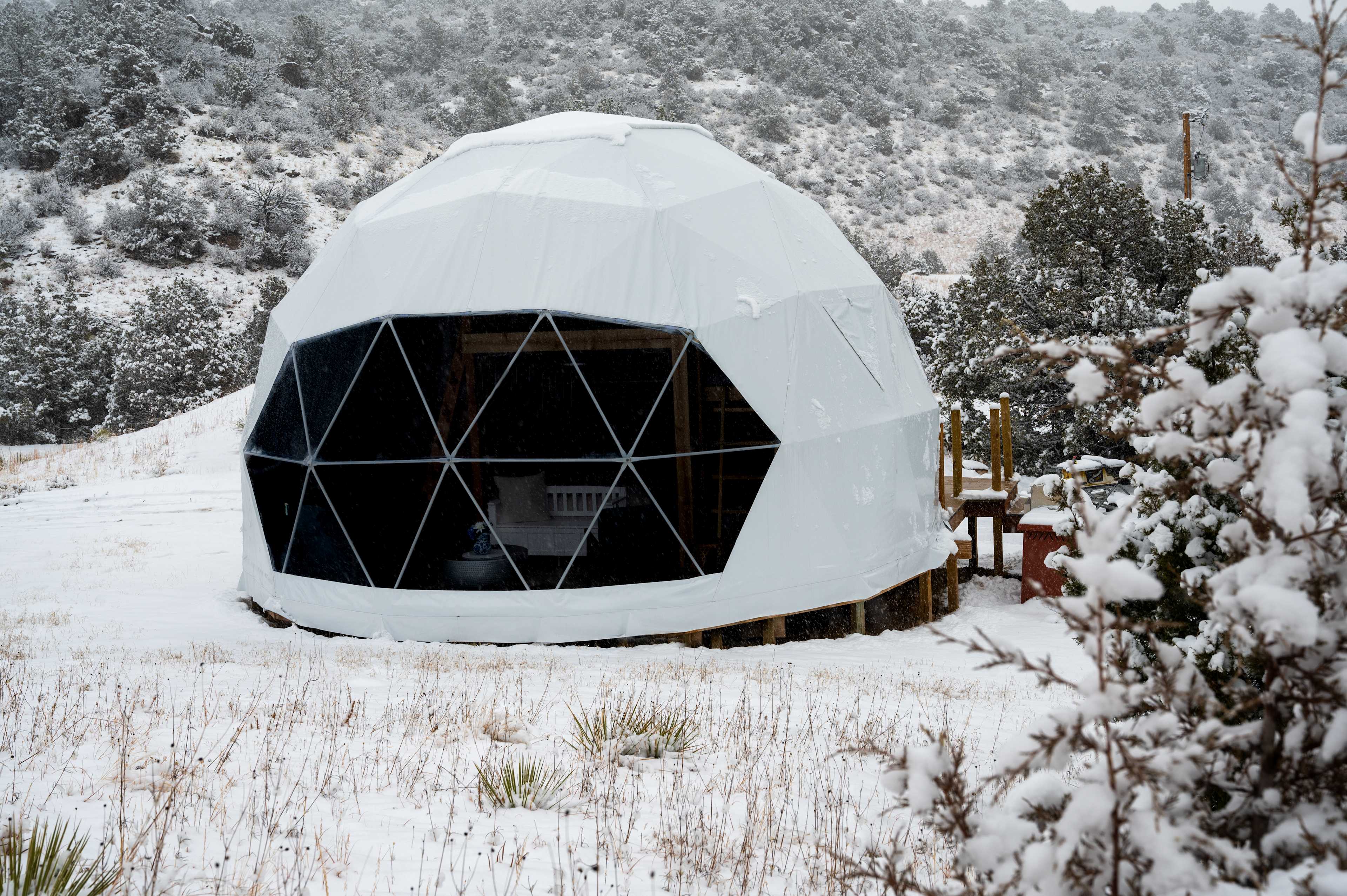 GeoDome: Hot Tub, Guernsey St Park!
