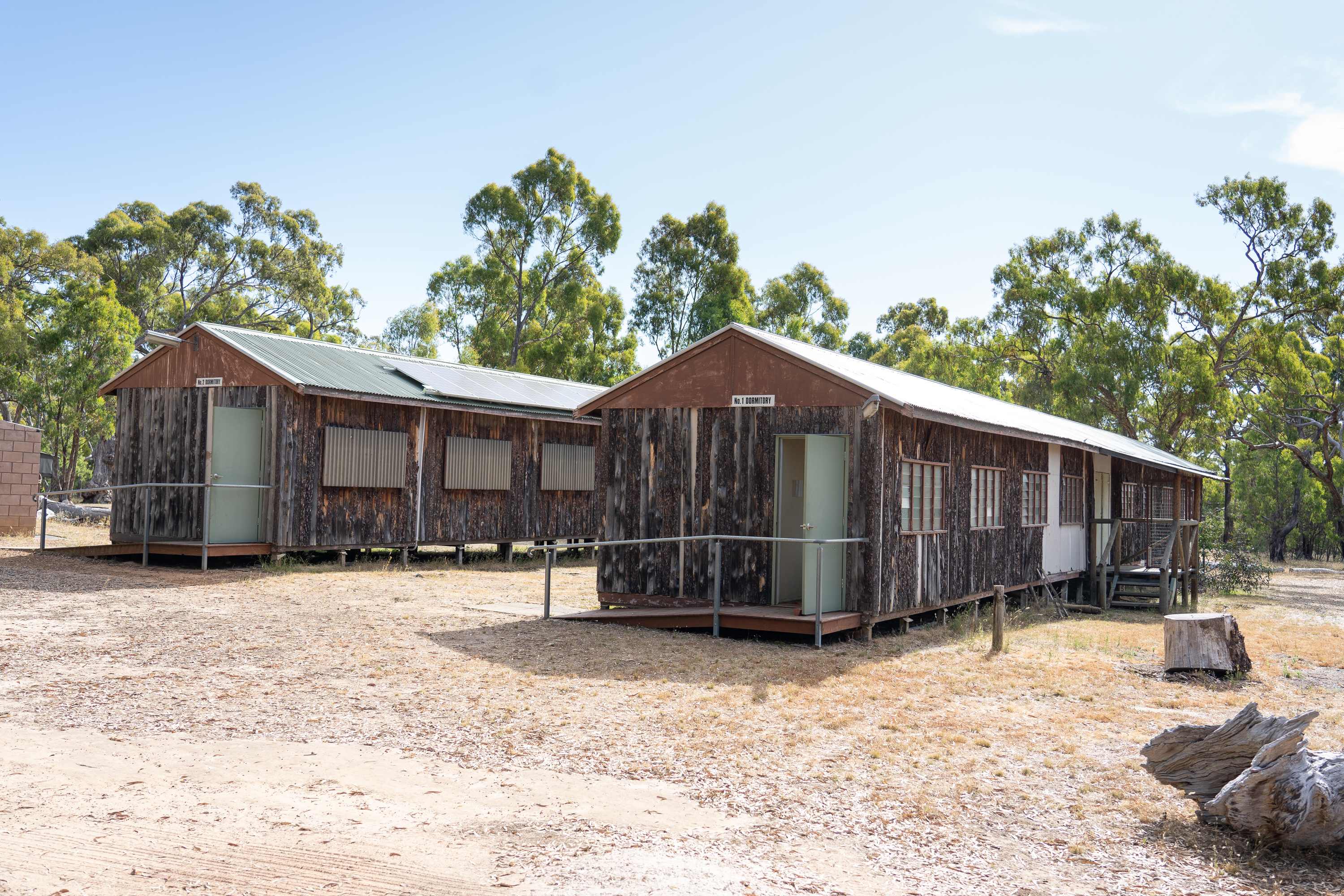 The bunkhouses
