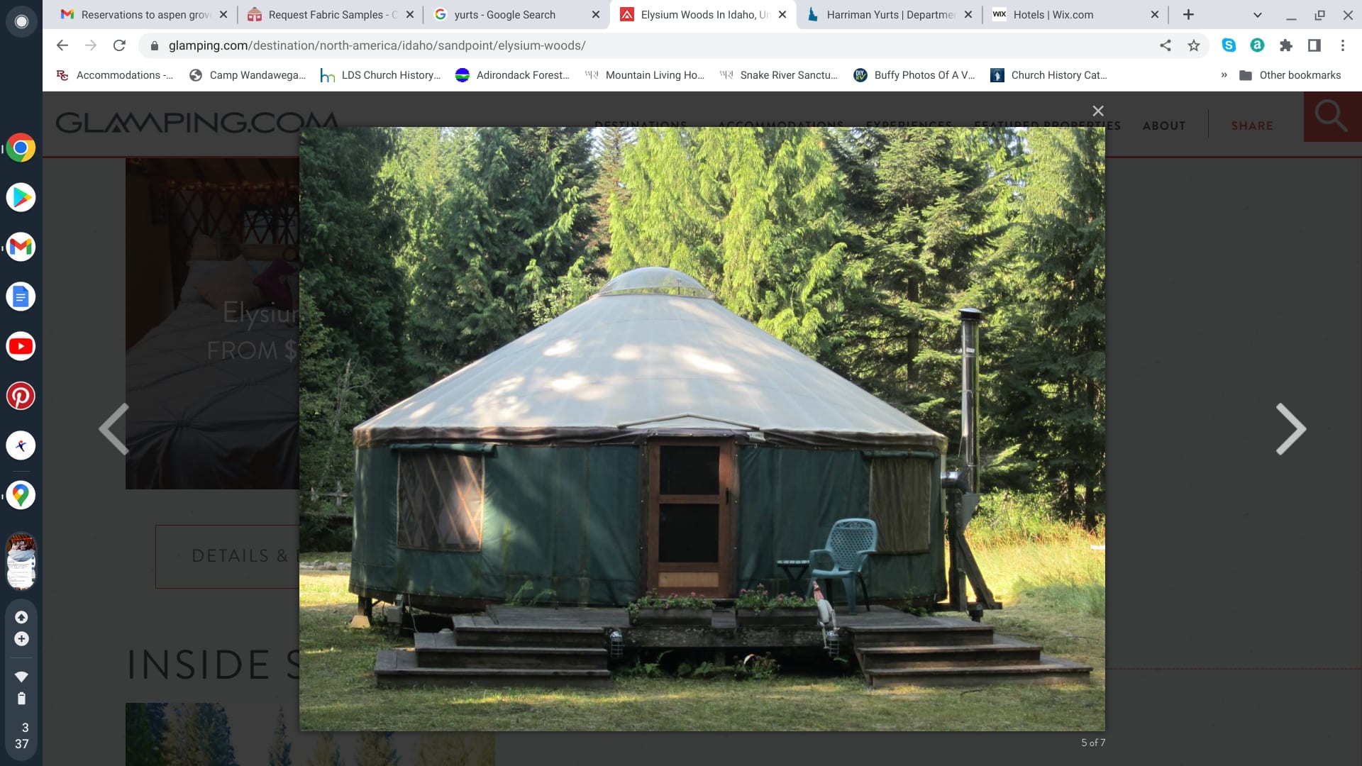 Picture of the site