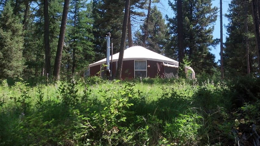 Magic Yurt/Solar powered/Whitefish