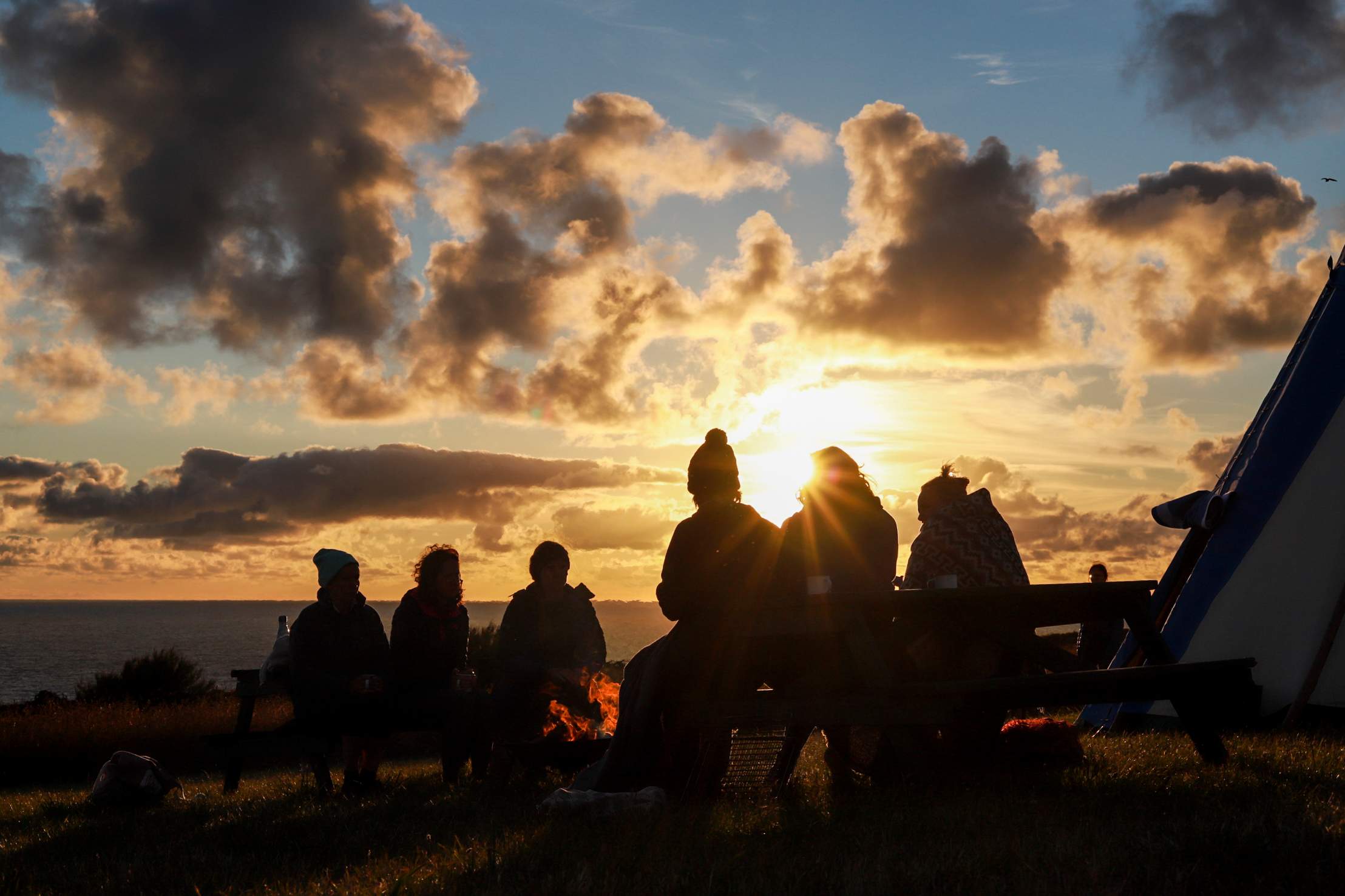 Seaview Tipis, Cornwall