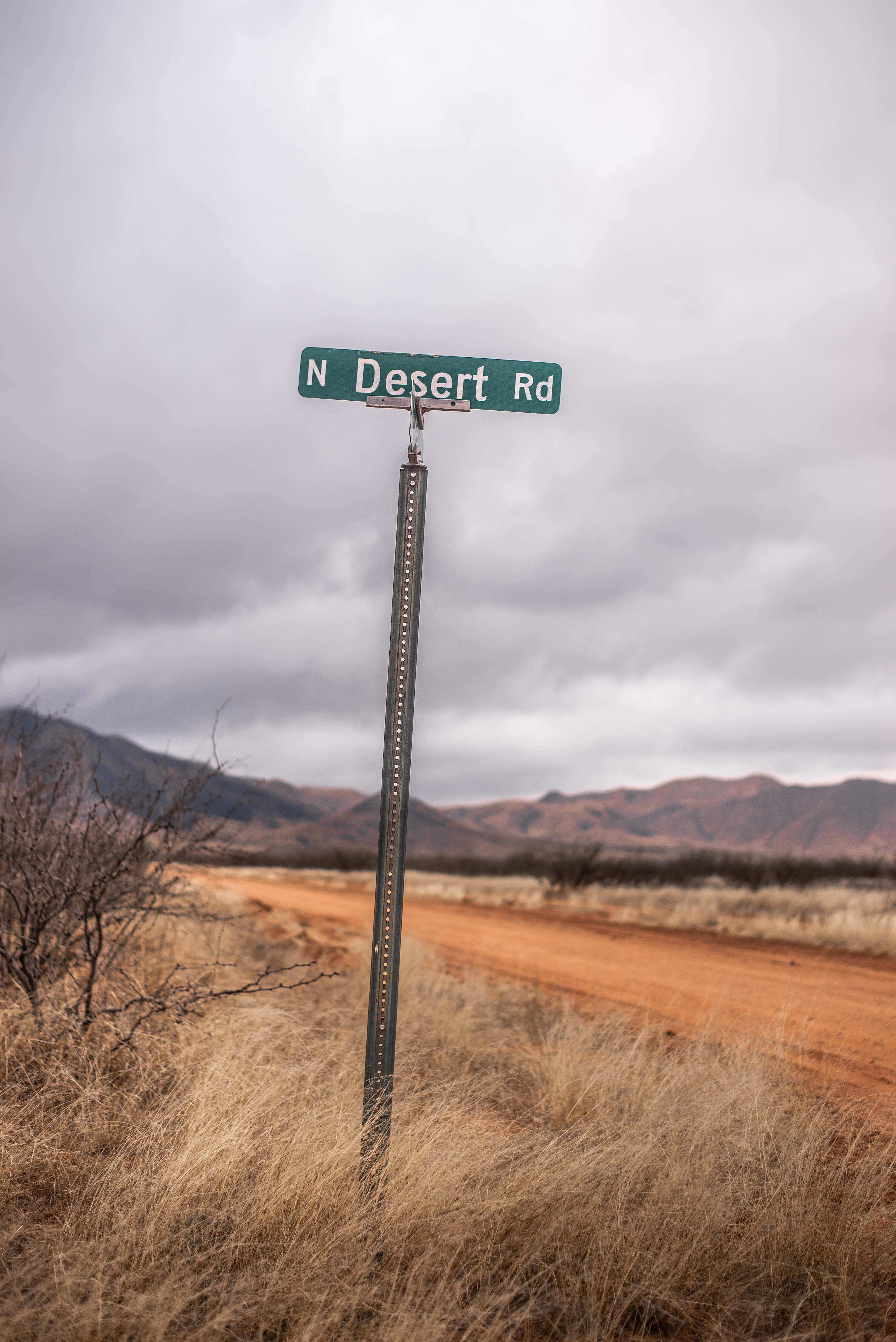 Site on the corner of N Desert Rd & Quincy (google maps, not apple)