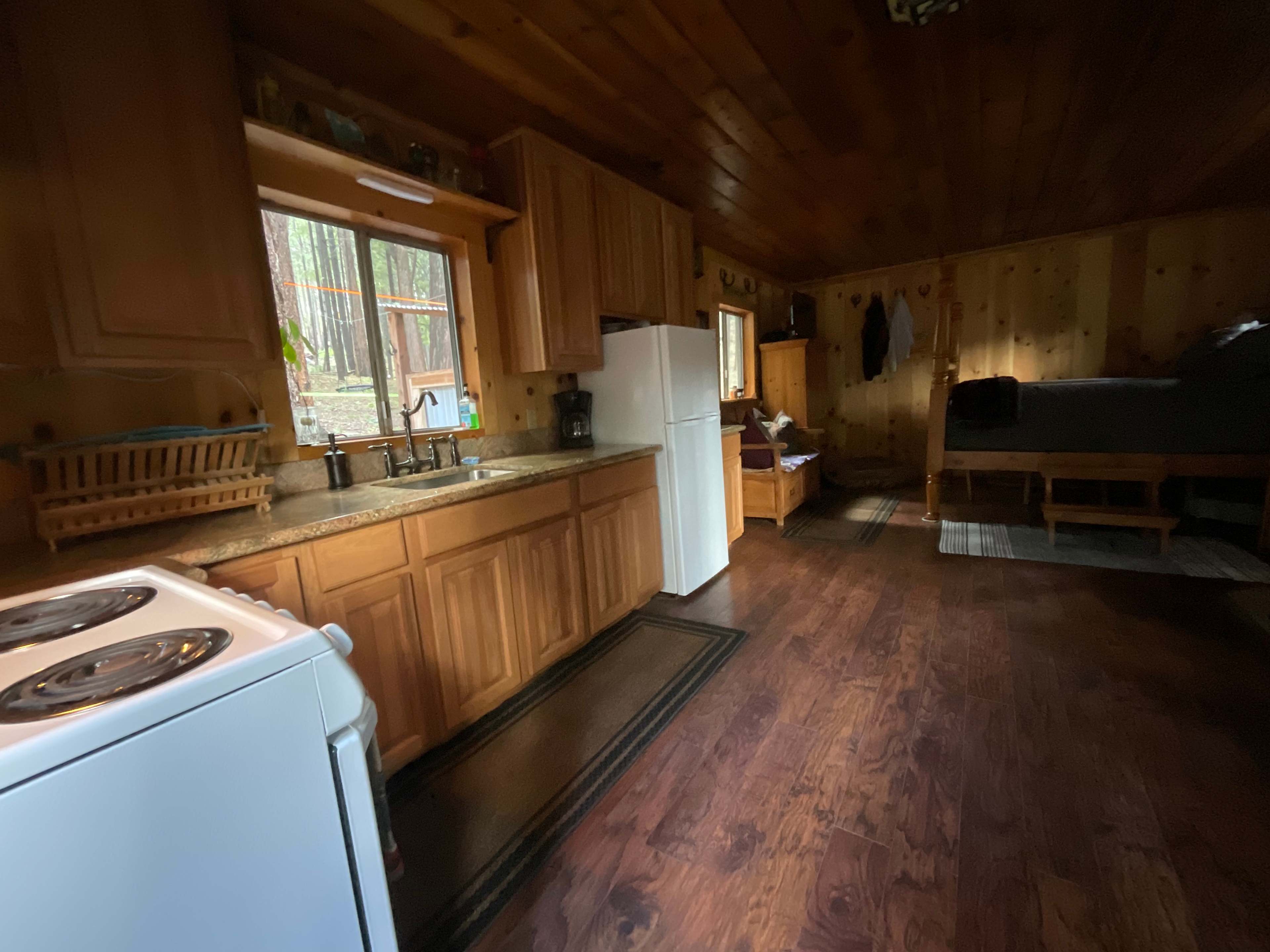 Modern kitchen with all accessories 