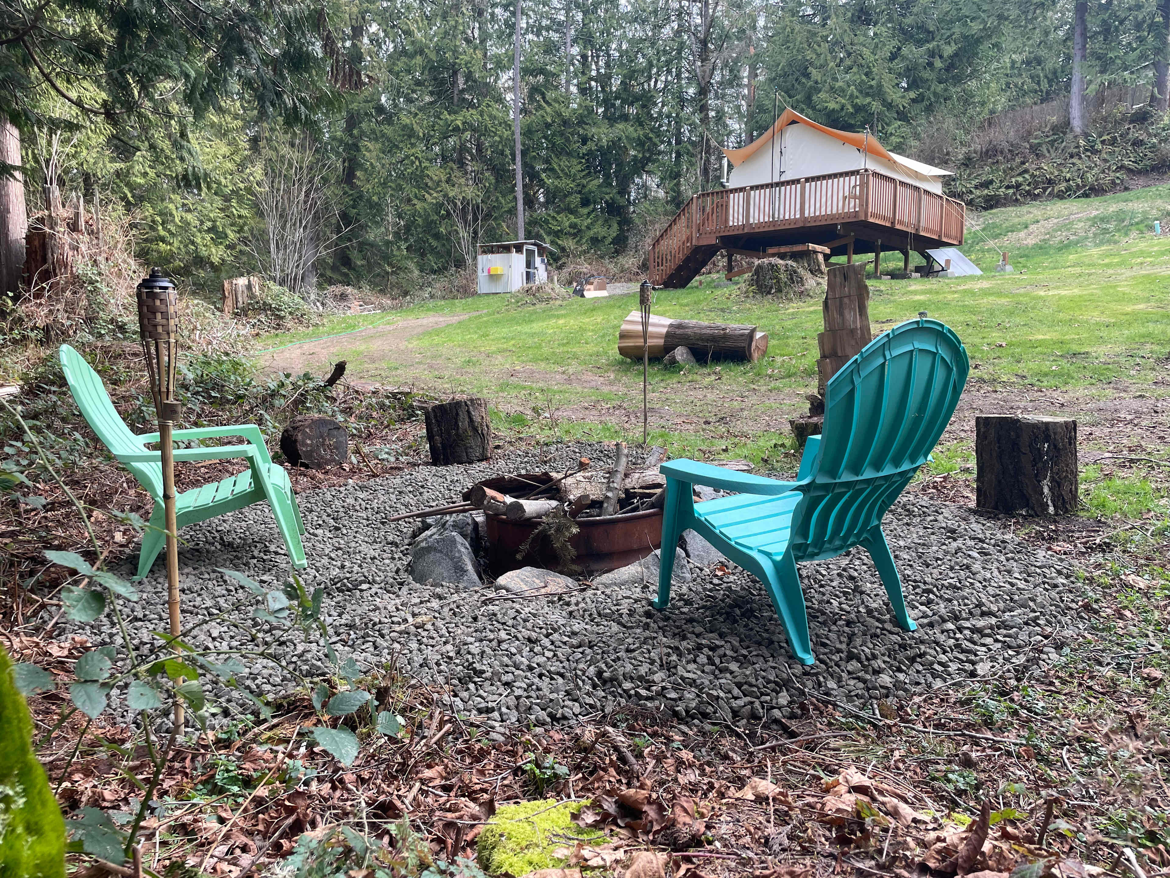 Campfire area