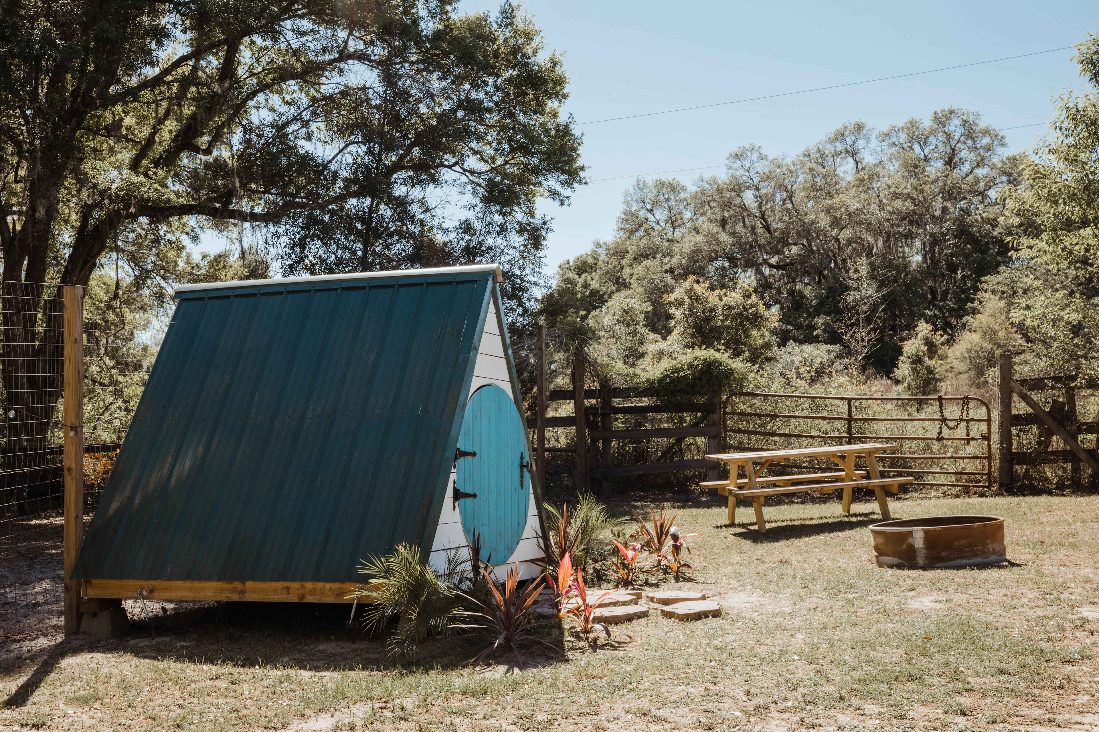 This spot was super private being in the farthest corner of the property, loved it!