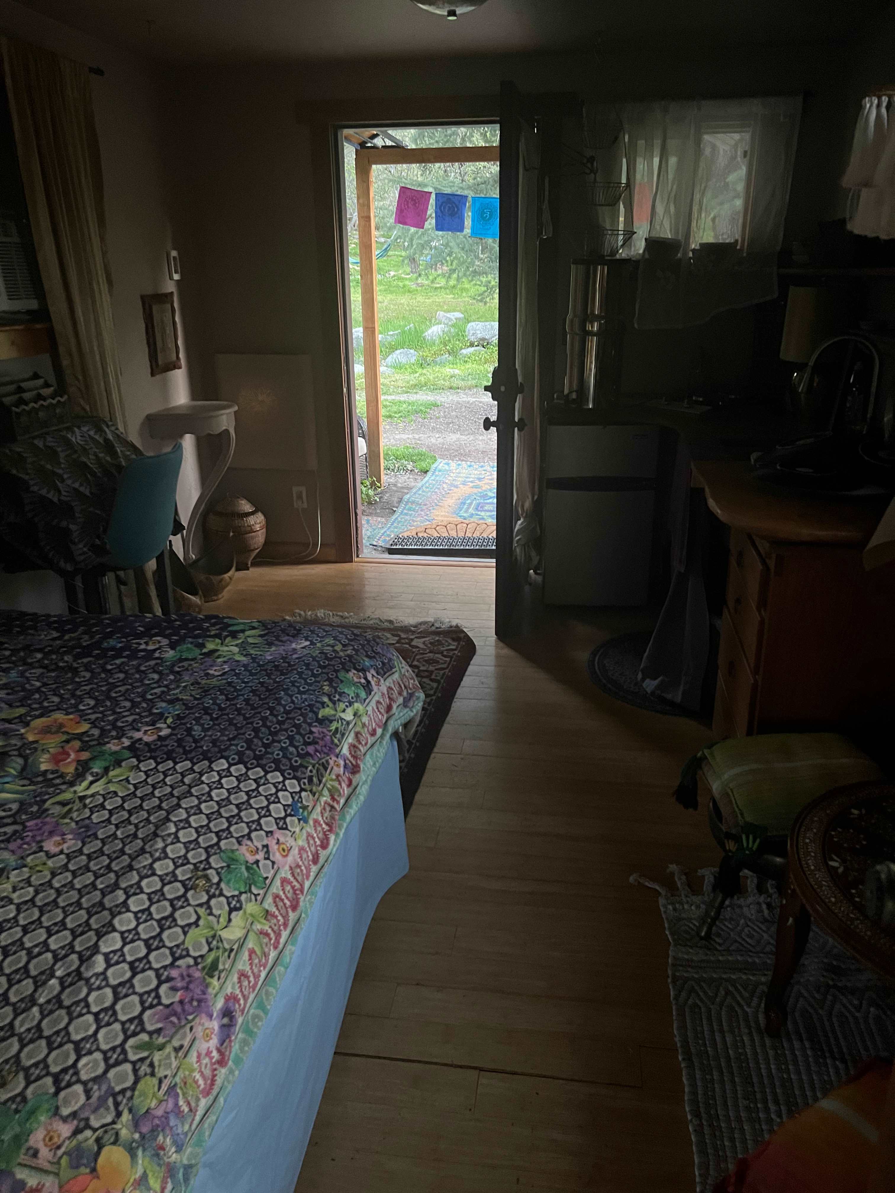 Creekside cottage and sauna