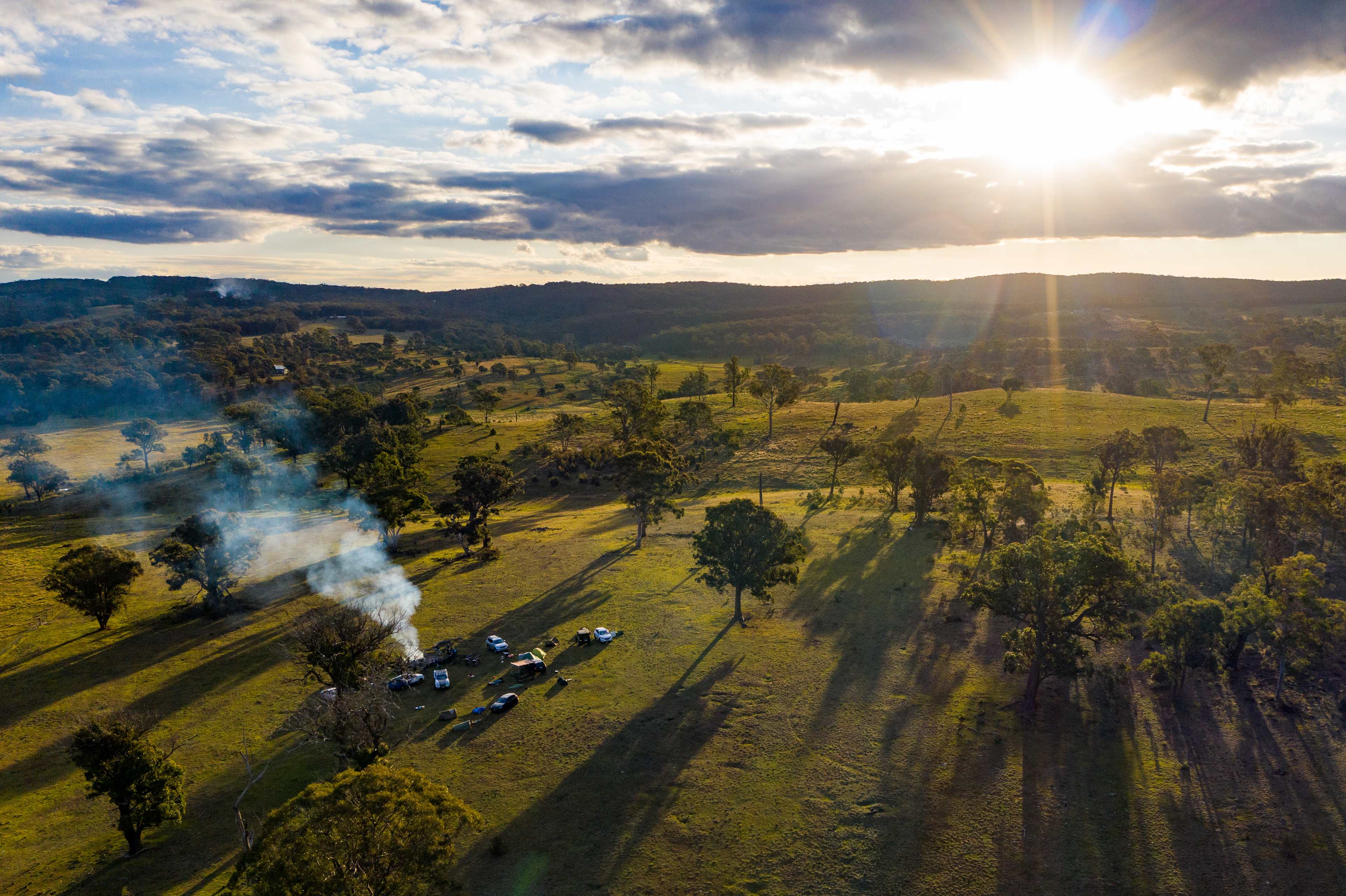 The vast views surrounding the beautiful property