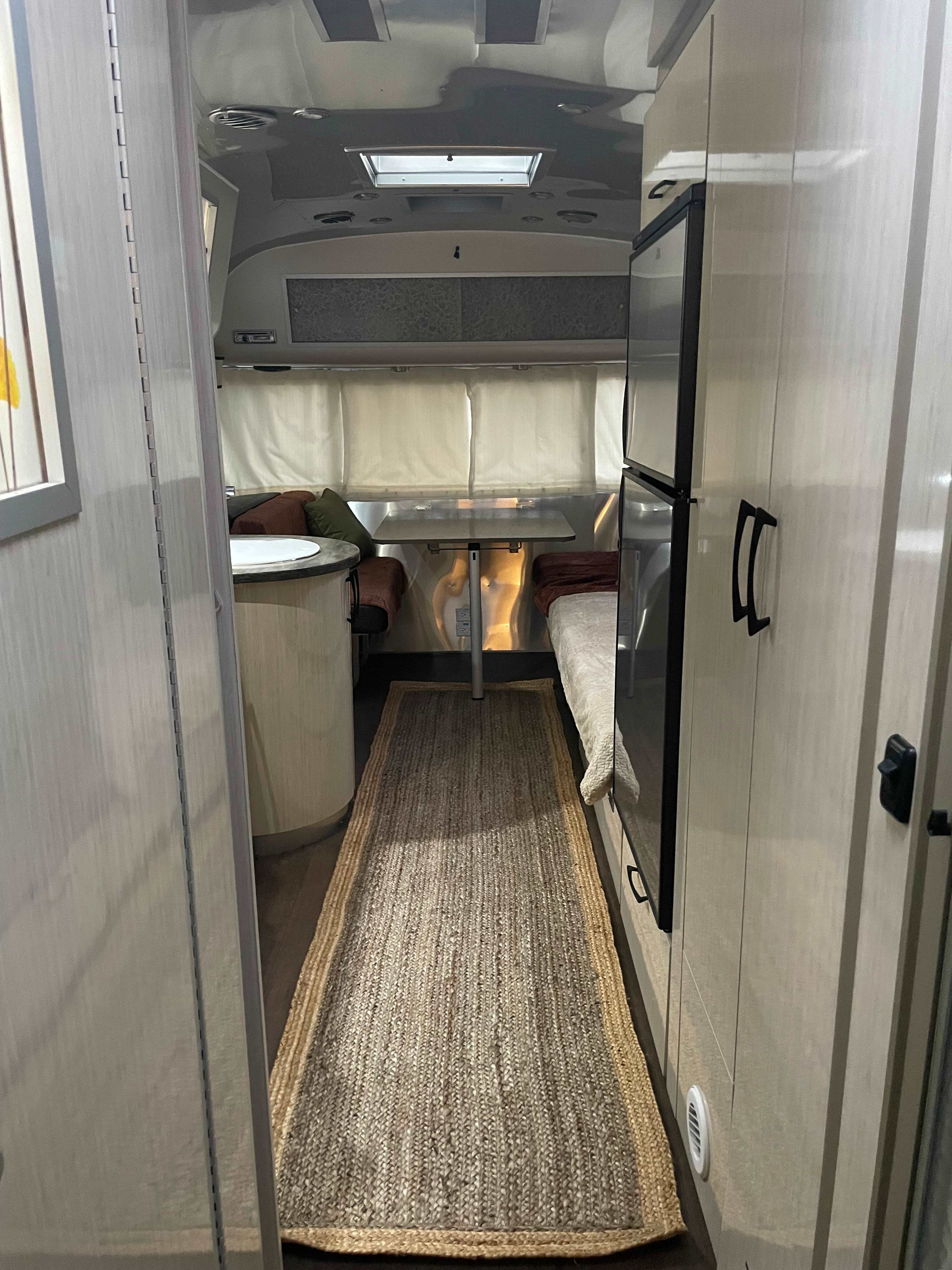 Airstream in the Forest