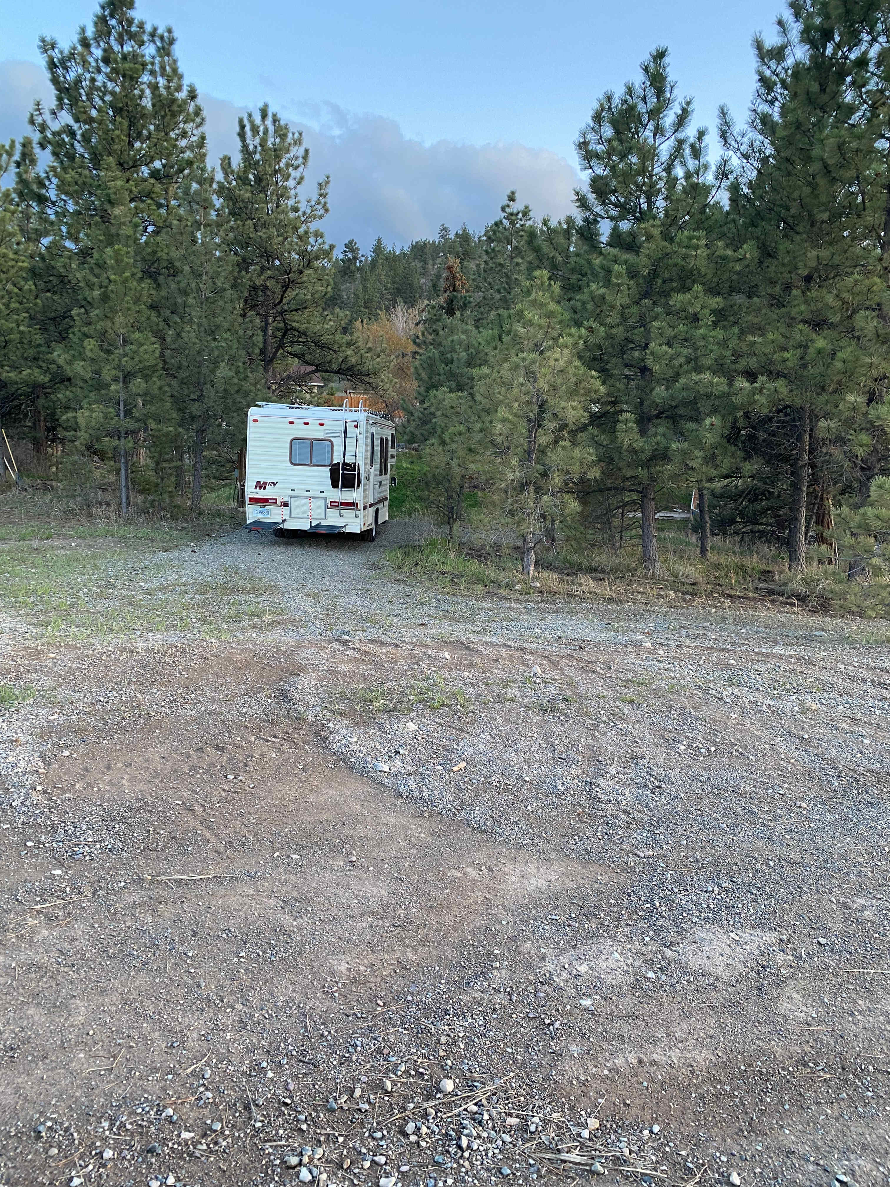 Graveled site