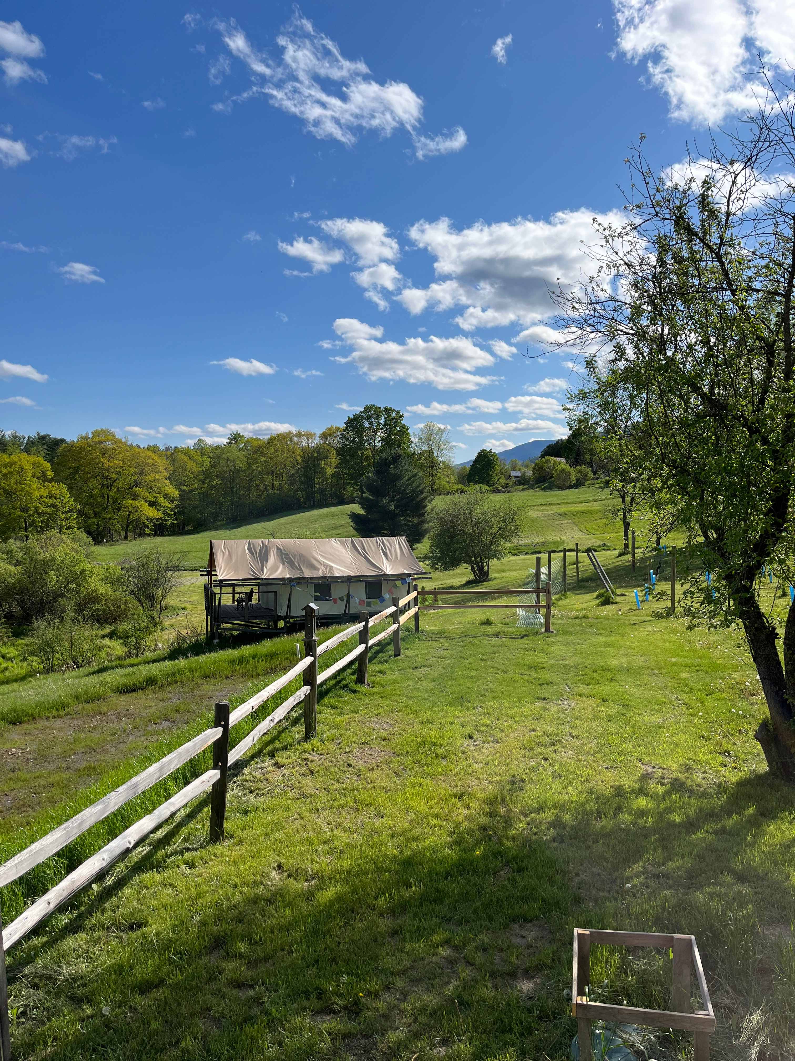 Jay Covered Bridge Glamping Tent