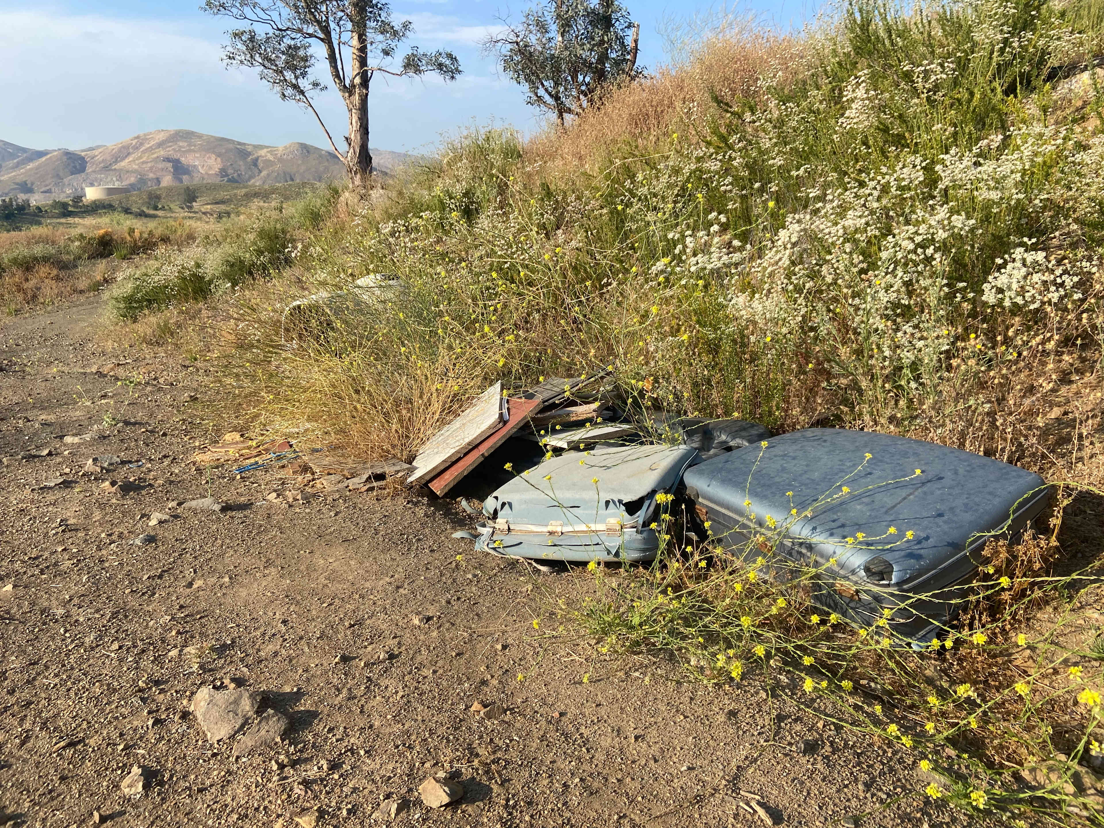 Second site of refuse.