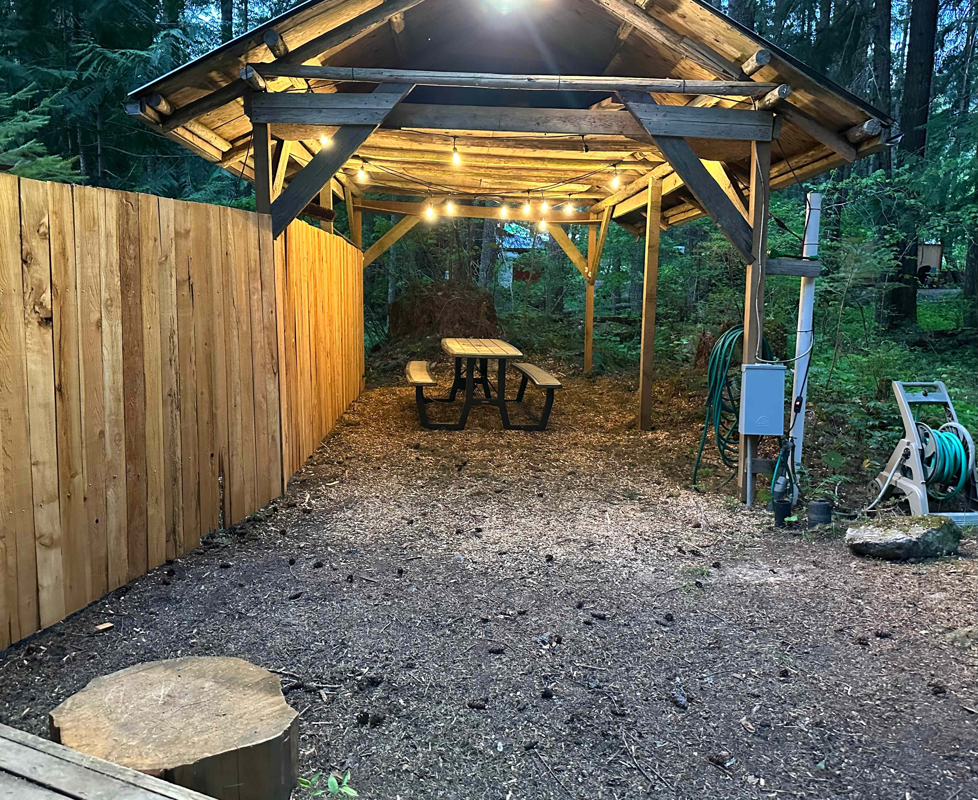 Private RV parking near Mt Rainier