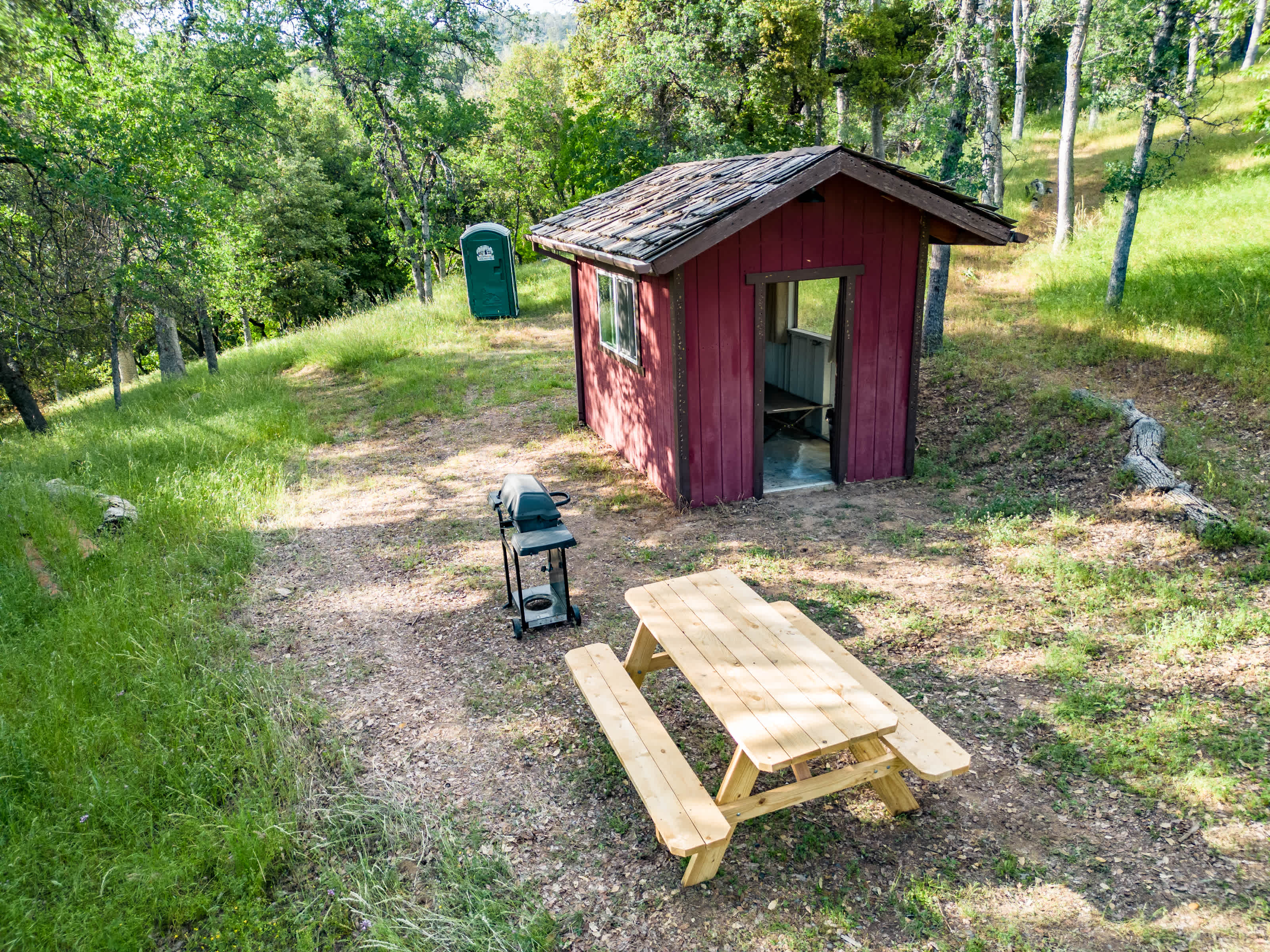 Site view from driveway