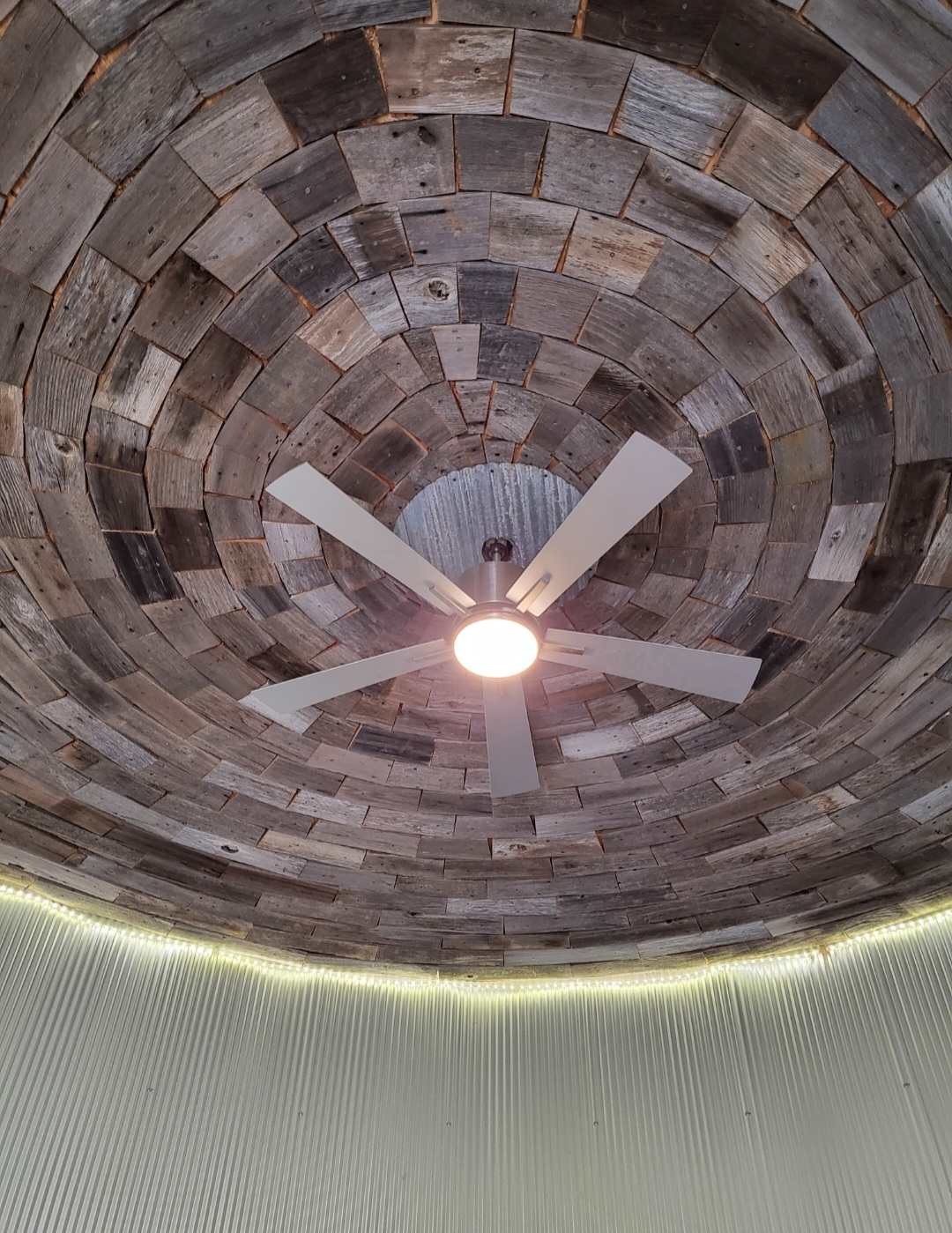 Amazing bathroom ceiling!