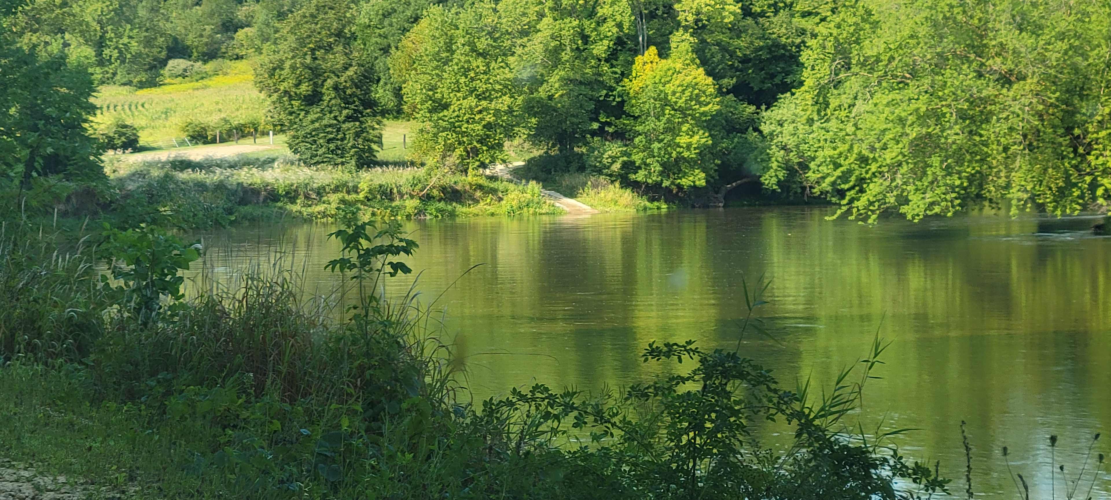The river is so peaceful and relaxing to just watch as time goes by...
