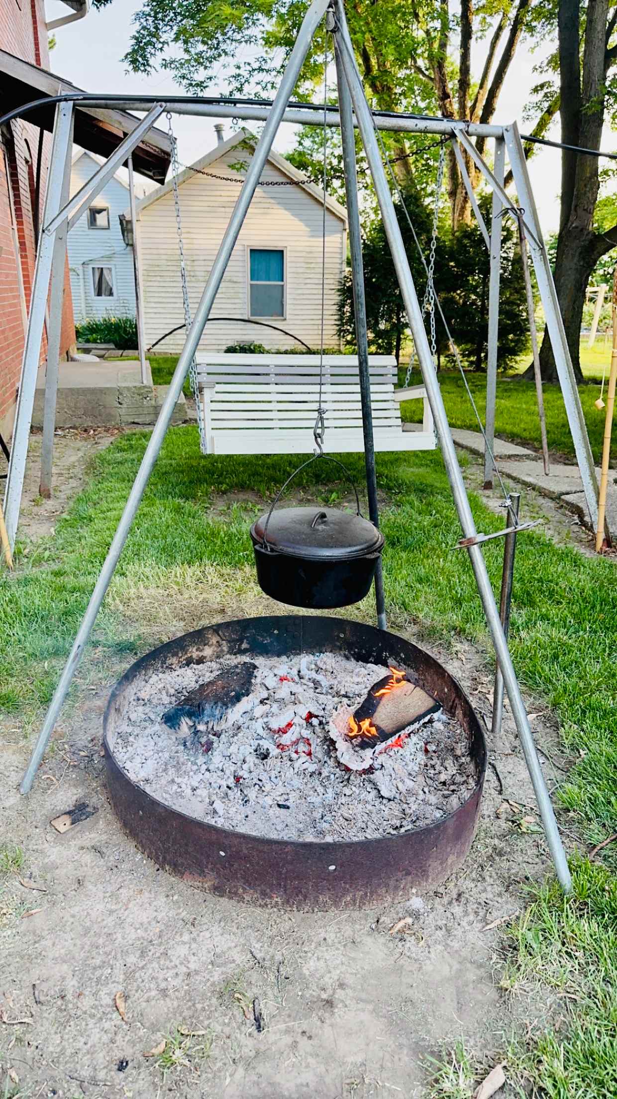 Interested in a home cooked meal over the open fire?