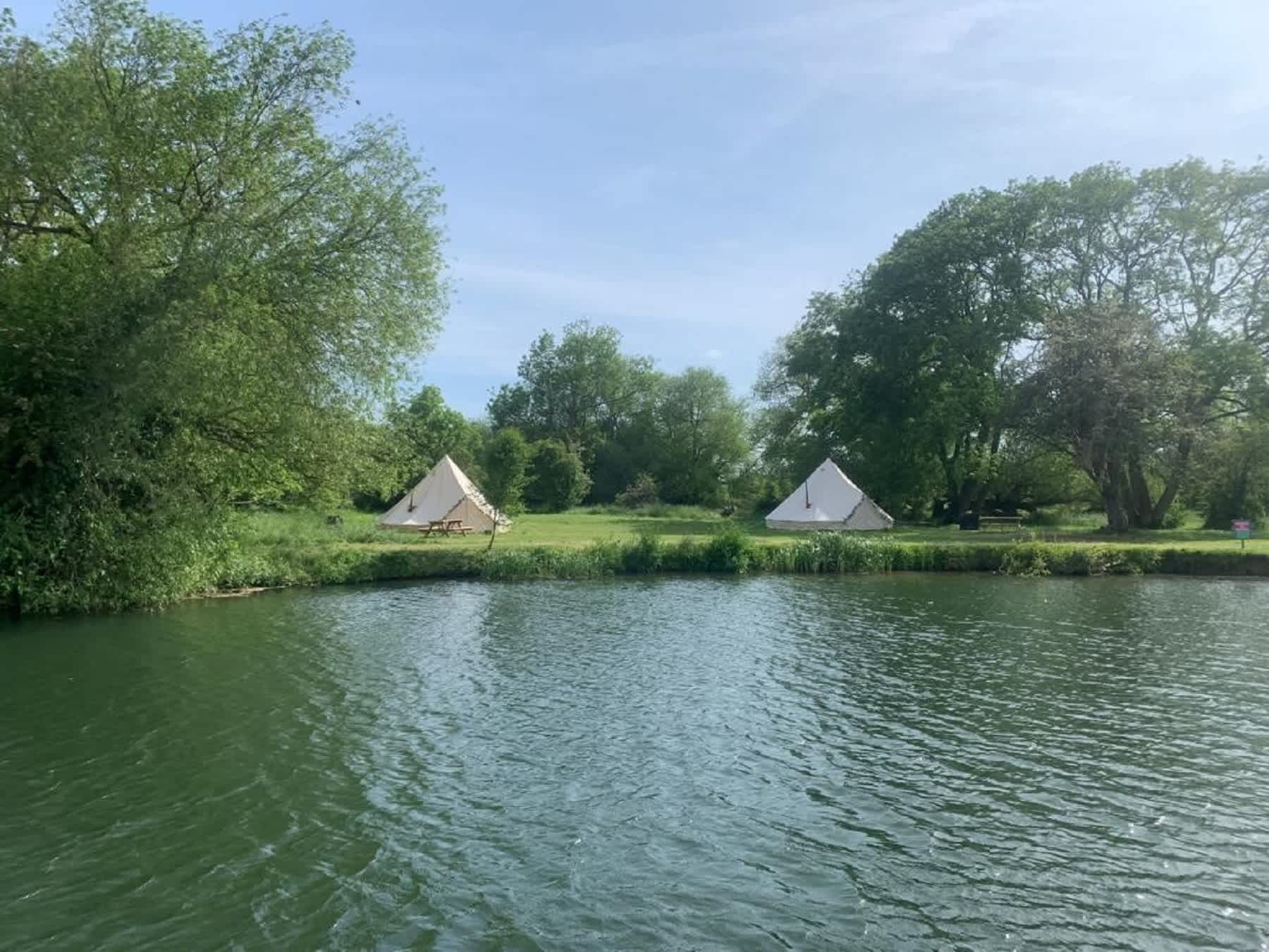 Camping By The River